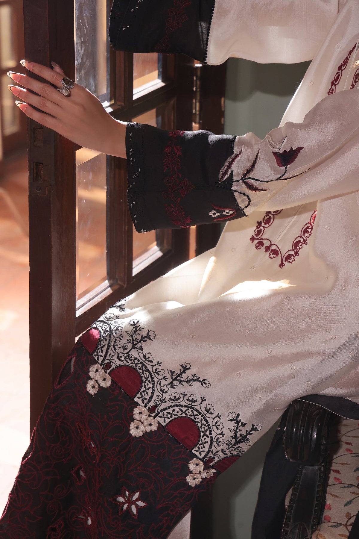 Mona Imran | Ezel Eid 25 |Zeba by Mona Imran - Designer Dress - Type: Ladies Clothes - Available at Libayah - 100% Original