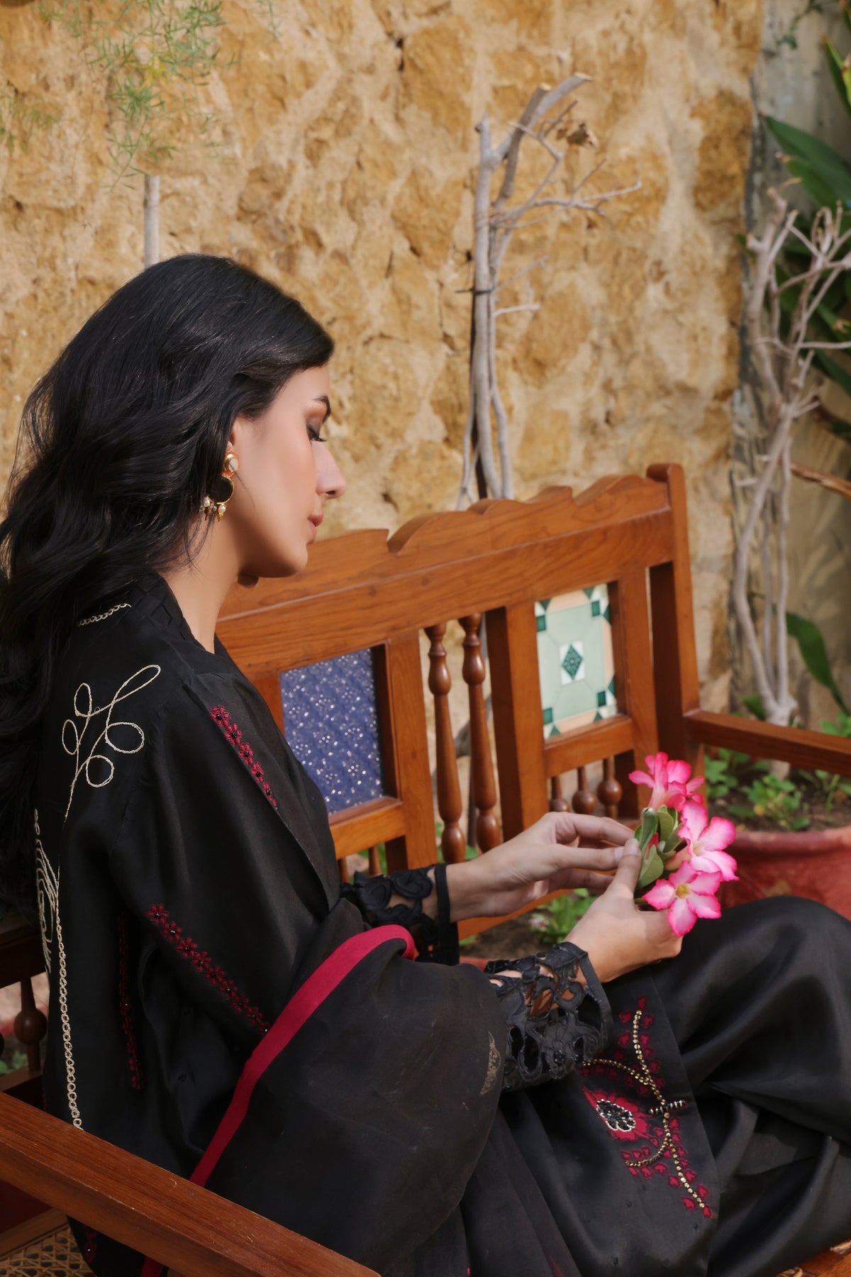 Mona Imran | Ezel Eid 25 |Nazli by Mona Imran - Designer Dress - Type: Ladies Clothes - Available at Libayah - 100% Original