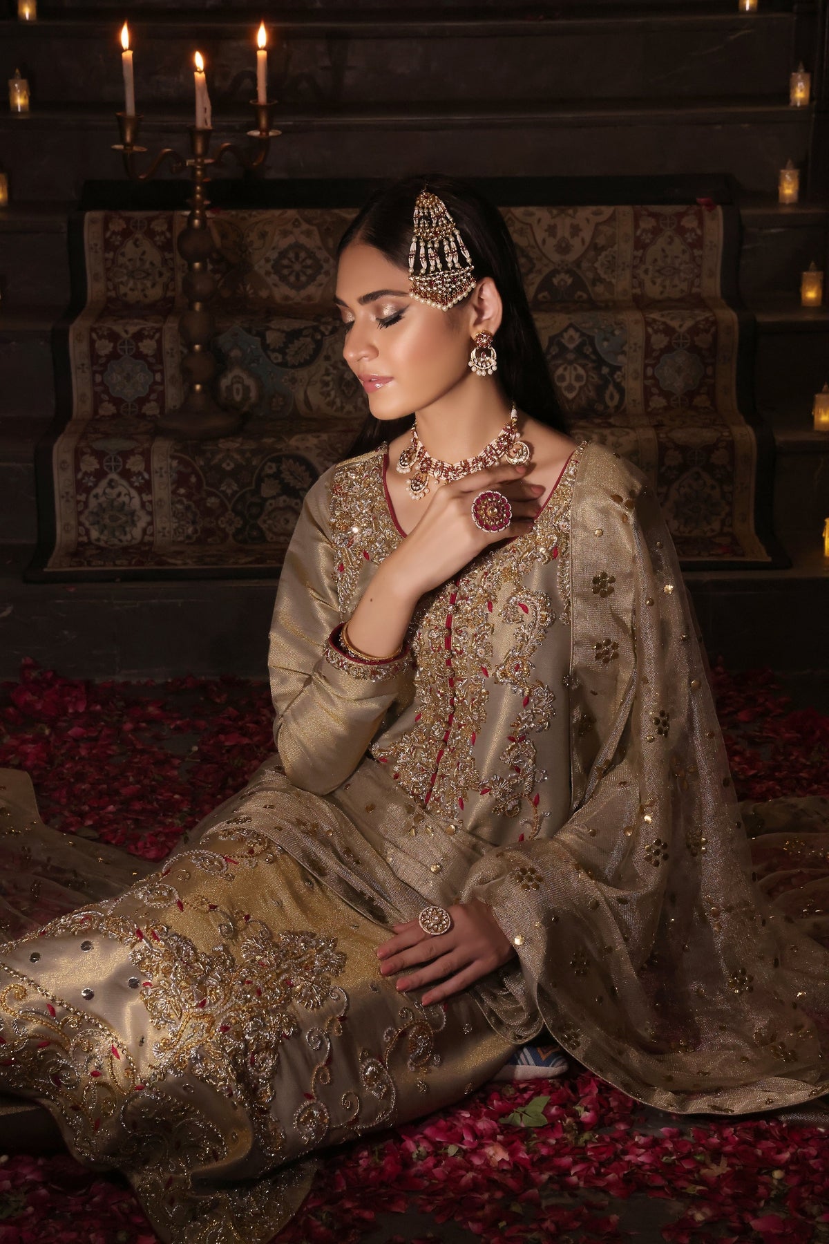 Mona Imran | Noor Formals | PALVASHA by Mona Imran - Designer Dress - Type: Ladies Clothes - Available at Libayah - 100% Original