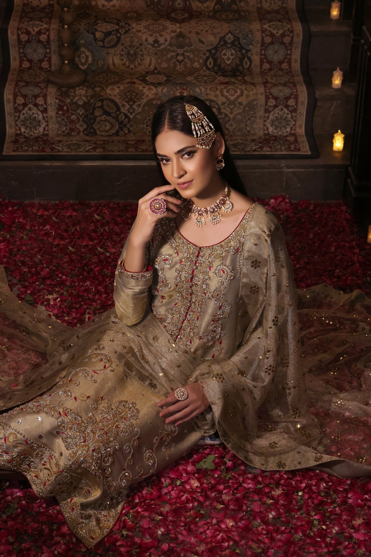 Mona Imran | Noor Formals | PALVASHA by Mona Imran - Designer Dress - Type: Ladies Clothes - Available at Libayah - 100% Original