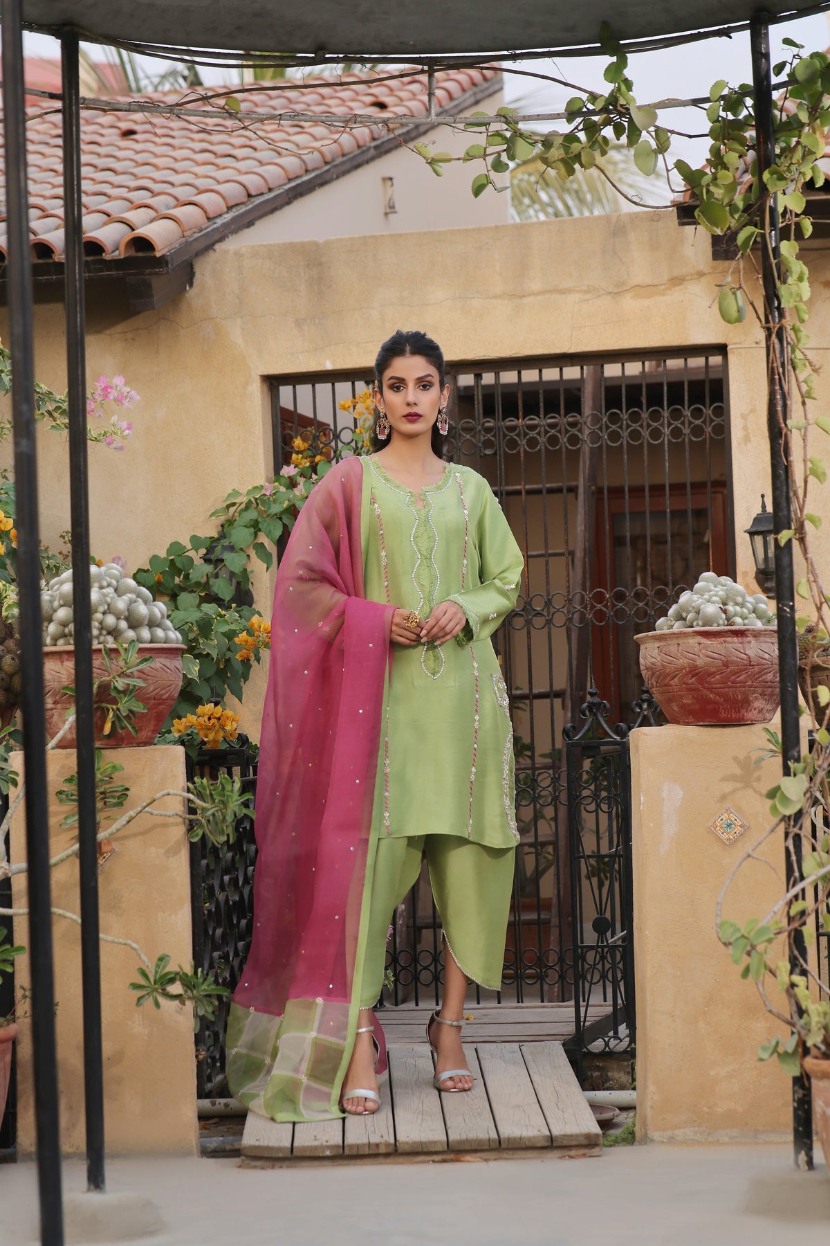 Mona Imran | Ezel Eid 25 | Gulrukh by Mona Imran - Designer Dress - Type: Ladies Clothes - Available at Libayah - 100% Original