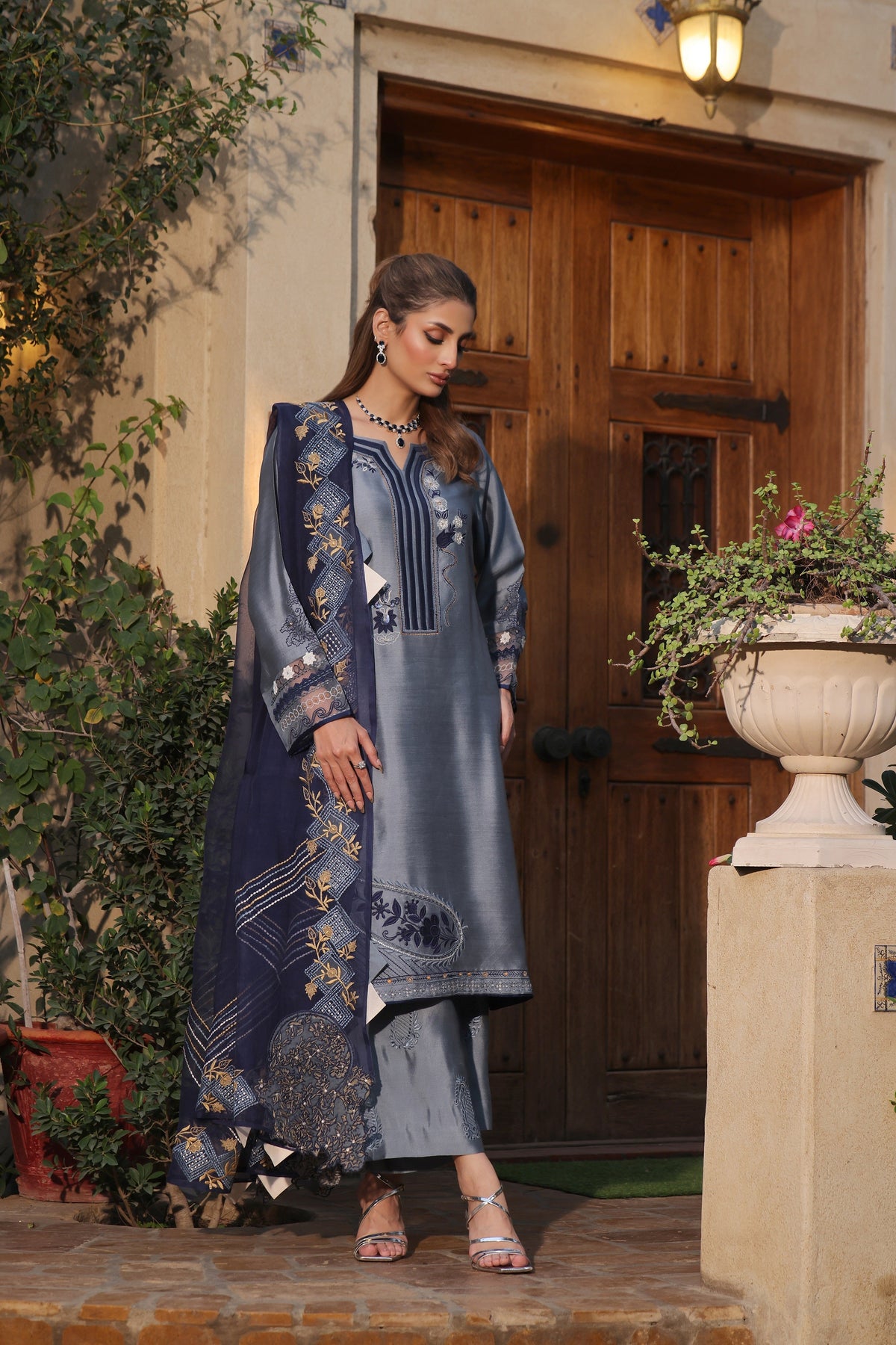 Mona Imran | Ezel Eid 25 | Tajdaar by Libayah - Designer Dress - Type: Ladies Clothes - Available at Libayah - 100% Original