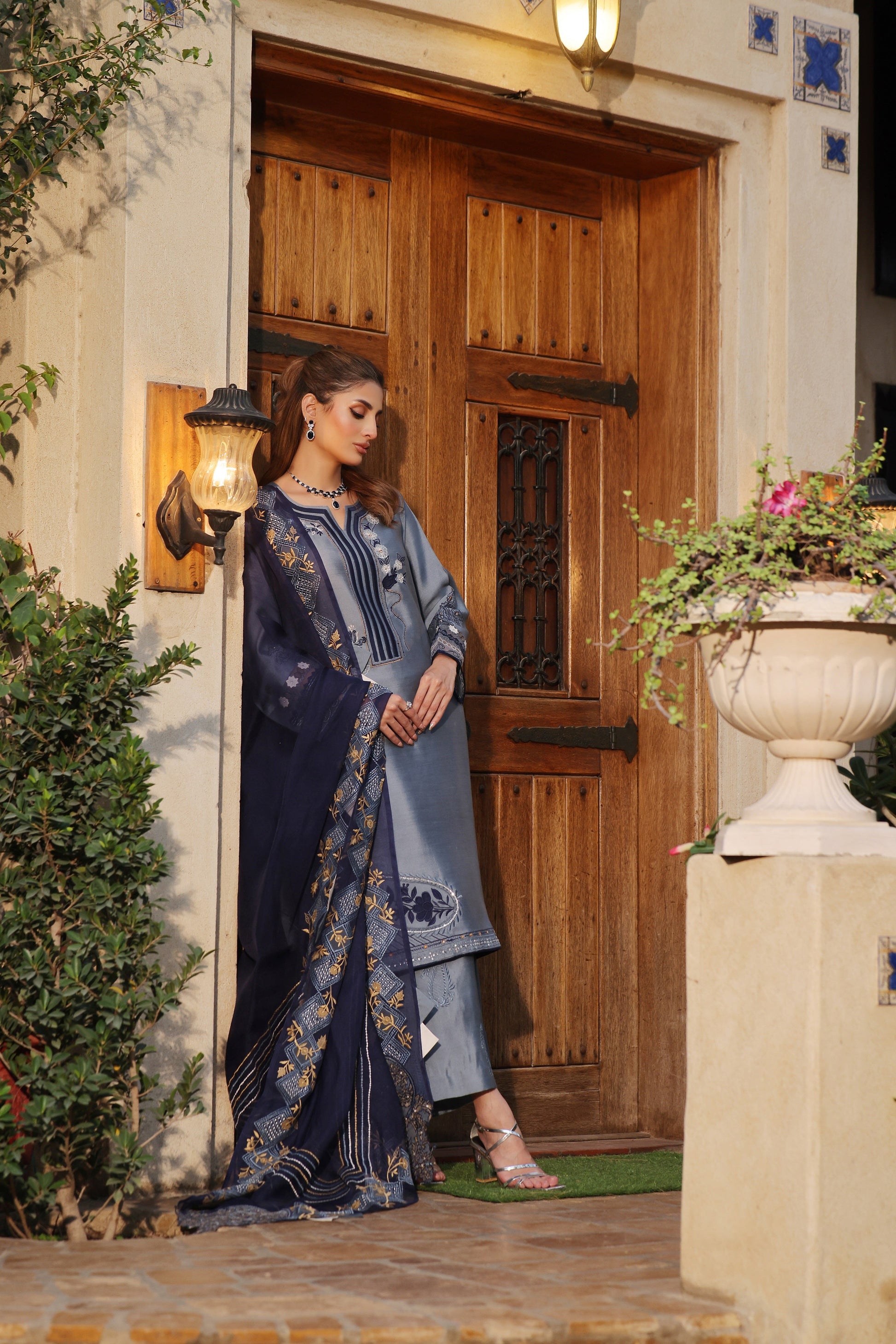 Mona Imran | Ezel Eid 25 | Tajdaar by Libayah - Designer Dress - Type: Ladies Clothes - Available at Libayah - 100% Original