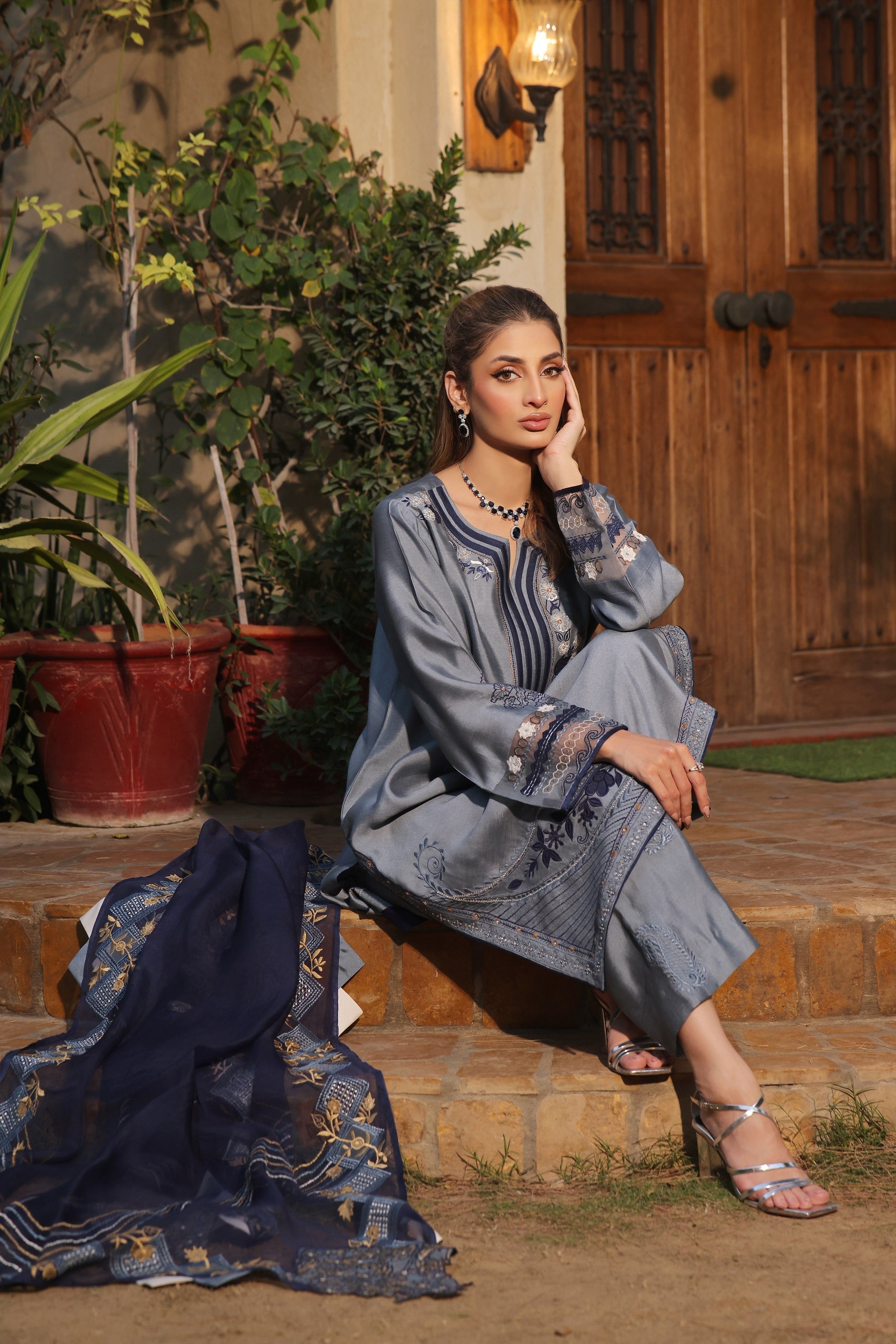 Mona Imran | Ezel Eid 25 | Tajdaar by Libayah - Designer Dress - Type: Ladies Clothes - Available at Libayah - 100% Original