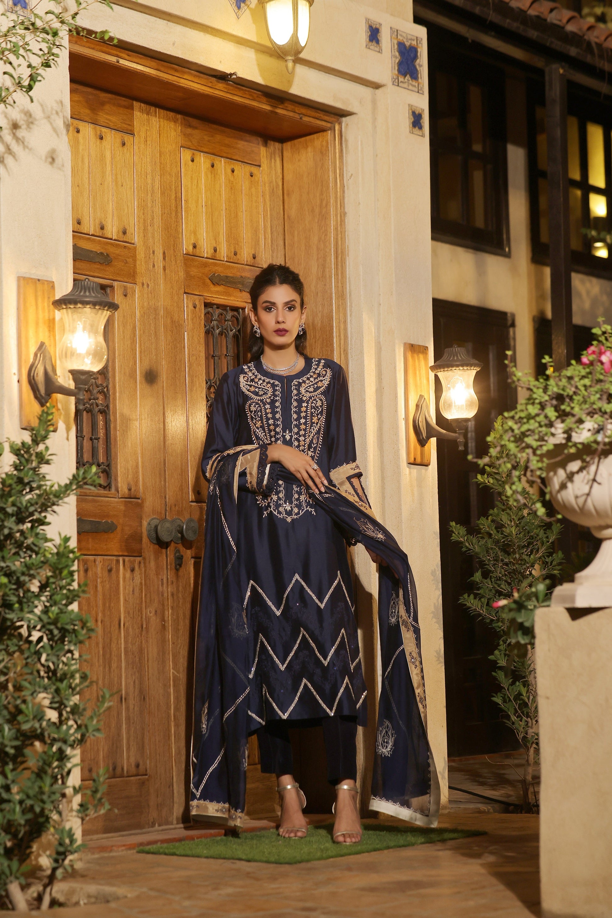 Mona Imran | Ezel Eid 25 | Shahnisa by Mona Imran - Designer Dress - Type: Ladies Clothes - Available at Libayah - 100% Original