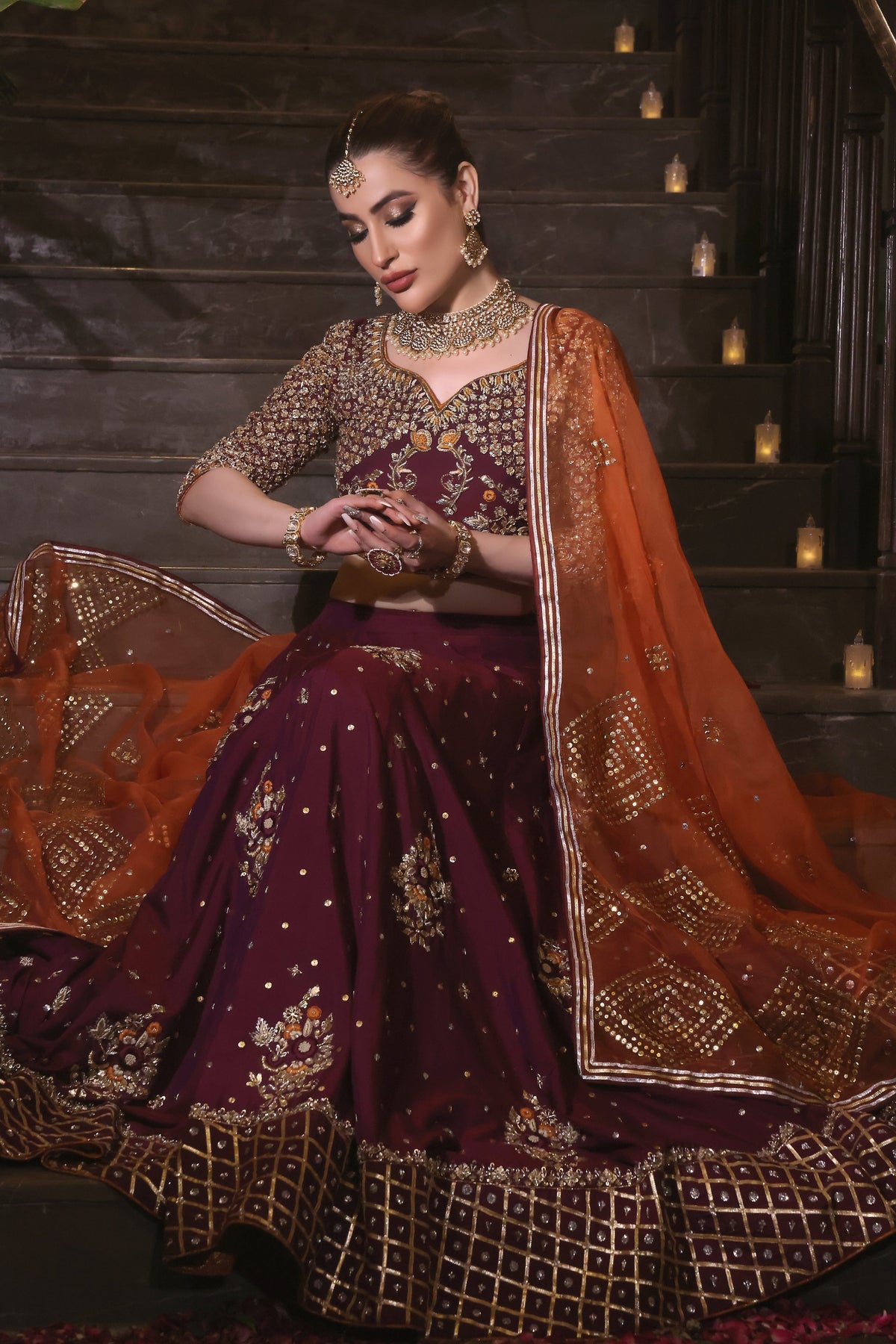 Mona Imran | Noor Formals | ZOYA by Mona Imran - Designer Dress - Type: Ladies Clothes - Available at Libayah - 100% Original