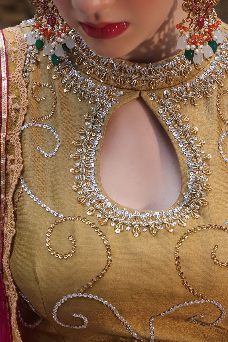 Mona Imran | Dilzaib Formals | Meena by Mona Imran - Designer Dress - Type: Ladies Clothes - Available at Libayah - 100% Original