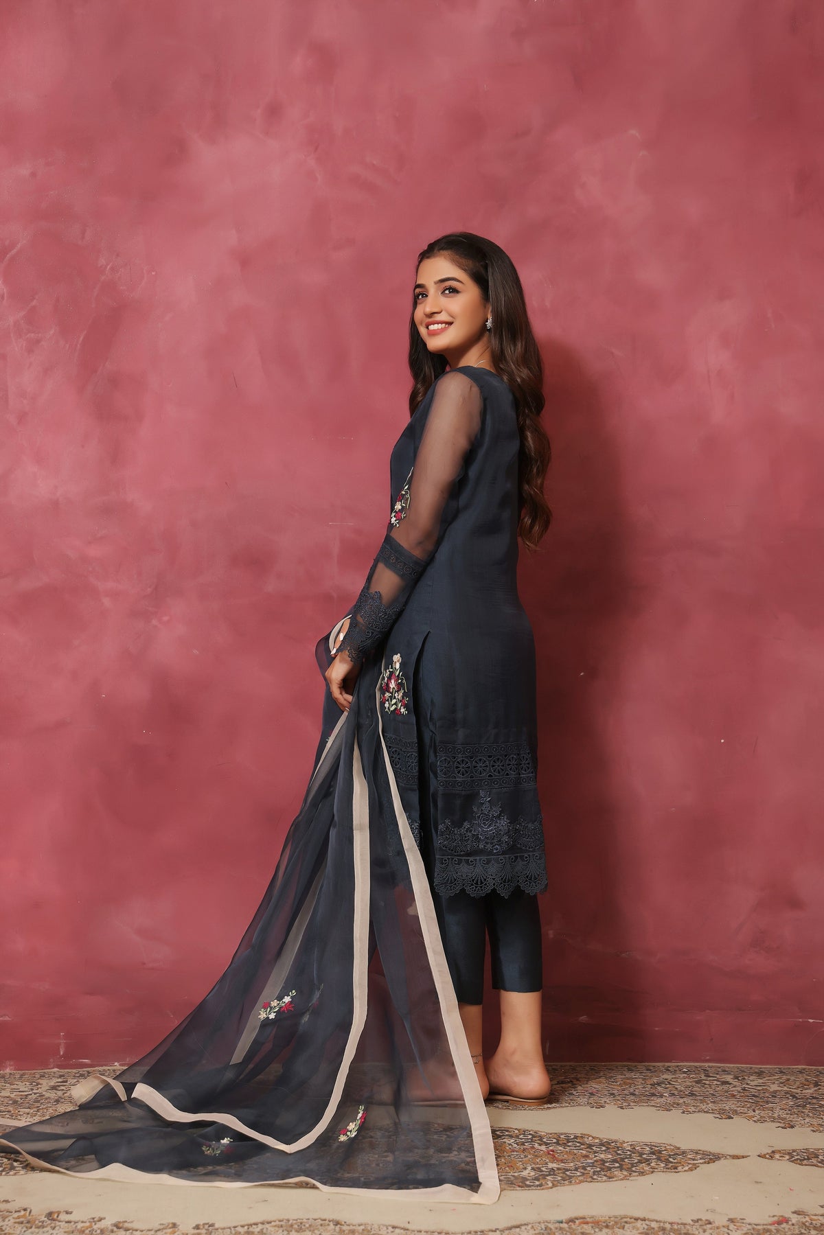 Mona Imran | Melange Formals | DE LUXE- 05 by Mona Imran - Designer Dress - Type: Ladies Clothes - Available at Libayah - 100% Original