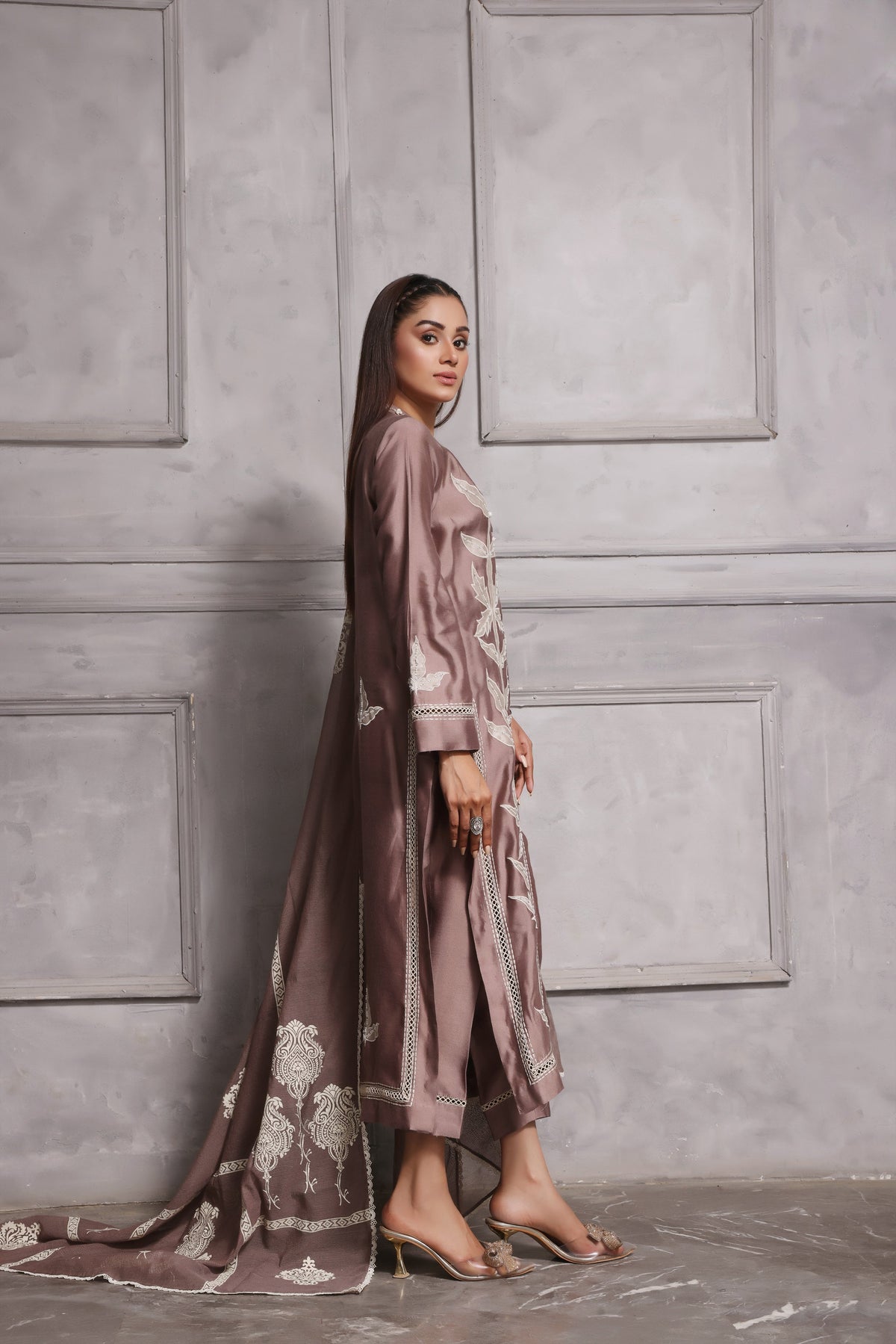 Mona Imran | Melange Formals | ESMEE by Mona Imran - Designer Dress - Type: Ladies Clothes - Available at Libayah - 100% Original
