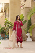 Mona Imran | Hot Sellers Formals | CRIMSON by Mona Imran - Designer Dress - Type: Ladies Clothes - Available at Libayah - 100% Original