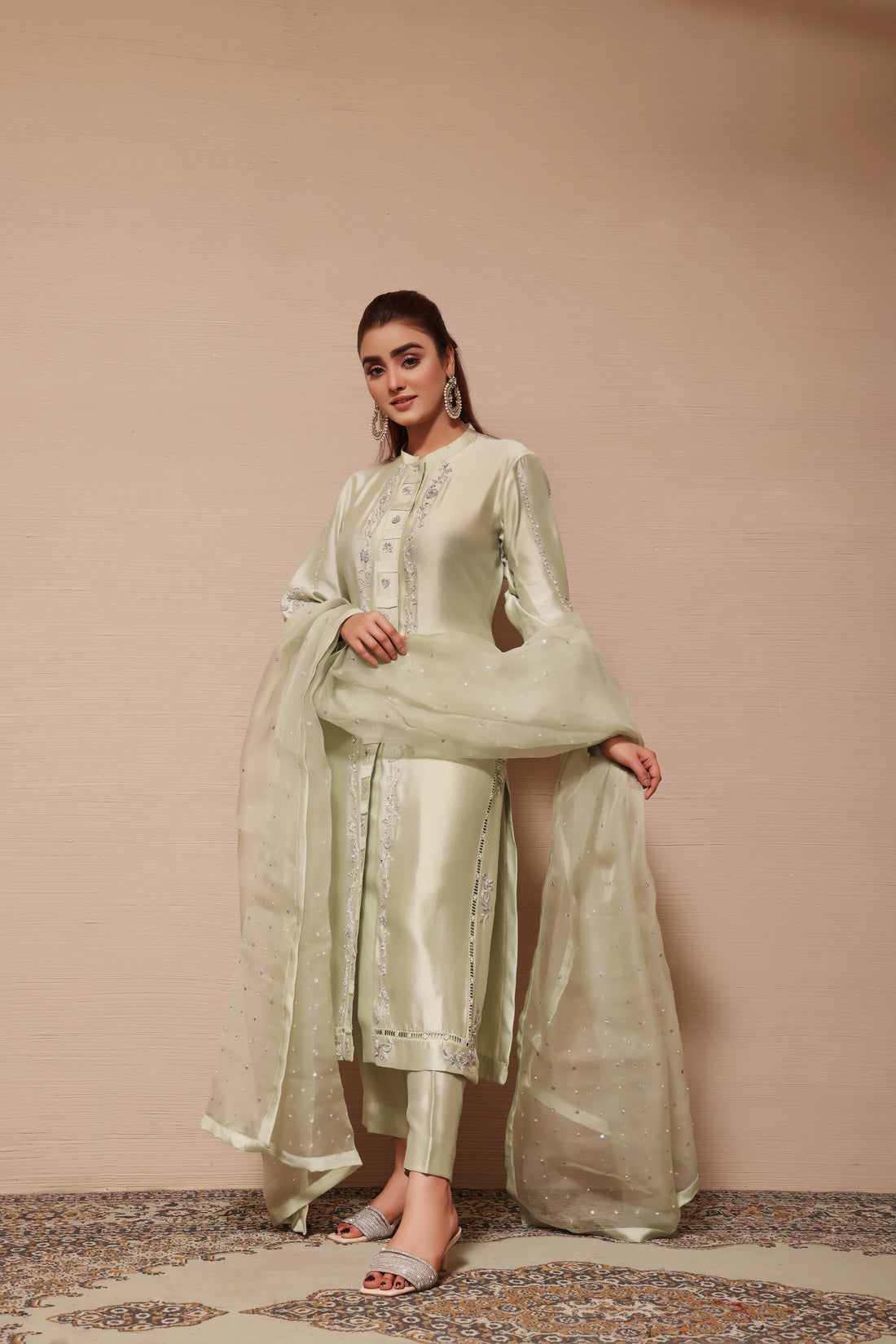 Mona Imran | Melange Formals | DE LUXE- 03 by Mona Imran - Designer Dress - Type: Ladies Clothes - Available at Libayah - 100% Original