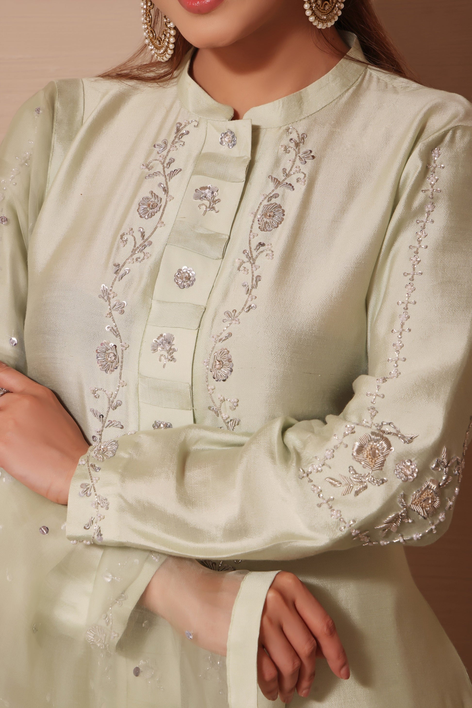 Mona Imran | Melange Formals | DE LUXE- 03 by Mona Imran - Designer Dress - Type: Ladies Clothes - Available at Libayah - 100% Original