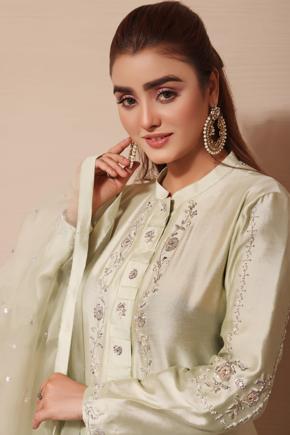 Mona Imran | Melange Formals | DE LUXE- 03 by Mona Imran - Designer Dress - Type: Ladies Clothes - Available at Libayah - 100% Original
