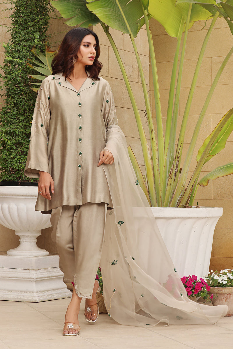 Mona Imran | Hot Sellers Formals | MEHRAB by Mona Imran - Designer Dress - Type: Ladies Clothes - Available at Libayah - 100% Original