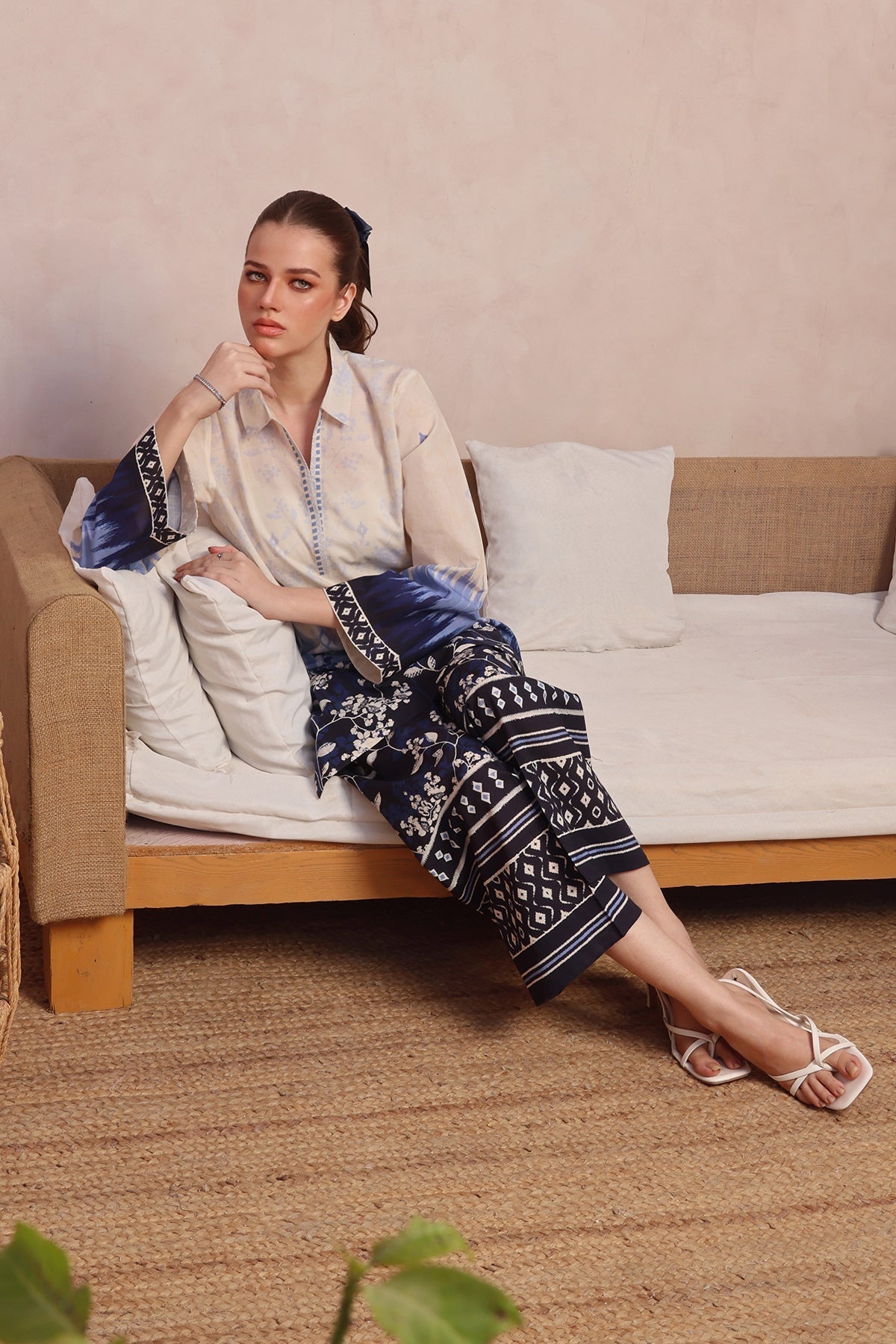 Sahar | Selene 25 | Blue Moon Garden by Sahar - Designer Dress - Type: Ladies Clothes - Available at Libayah - 100% Original