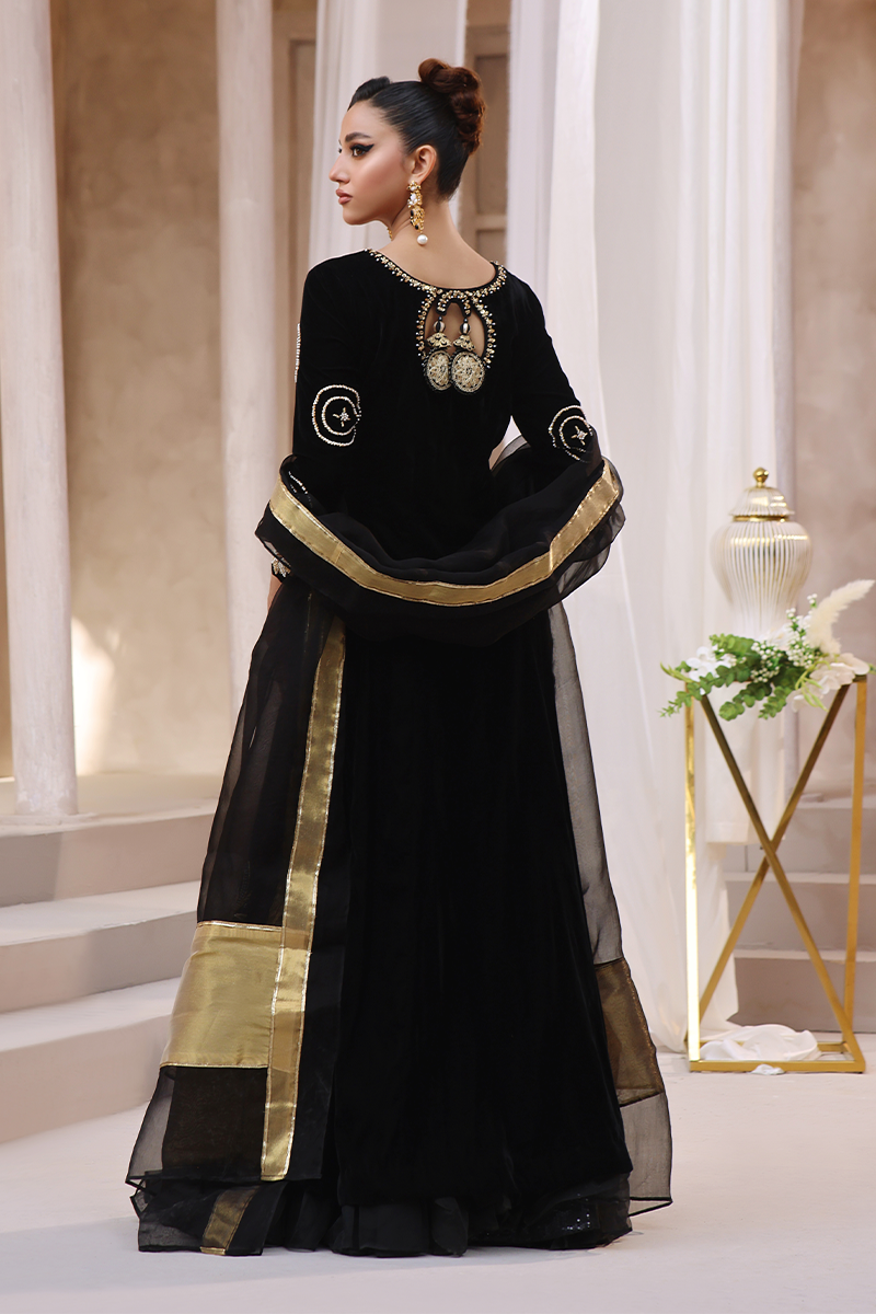 Mona Imran | Riona Velvet Affair | Fayra by Mona Imran - Designer Dress - Type: Ladies Clothes - Available at Libayah - 100% Original