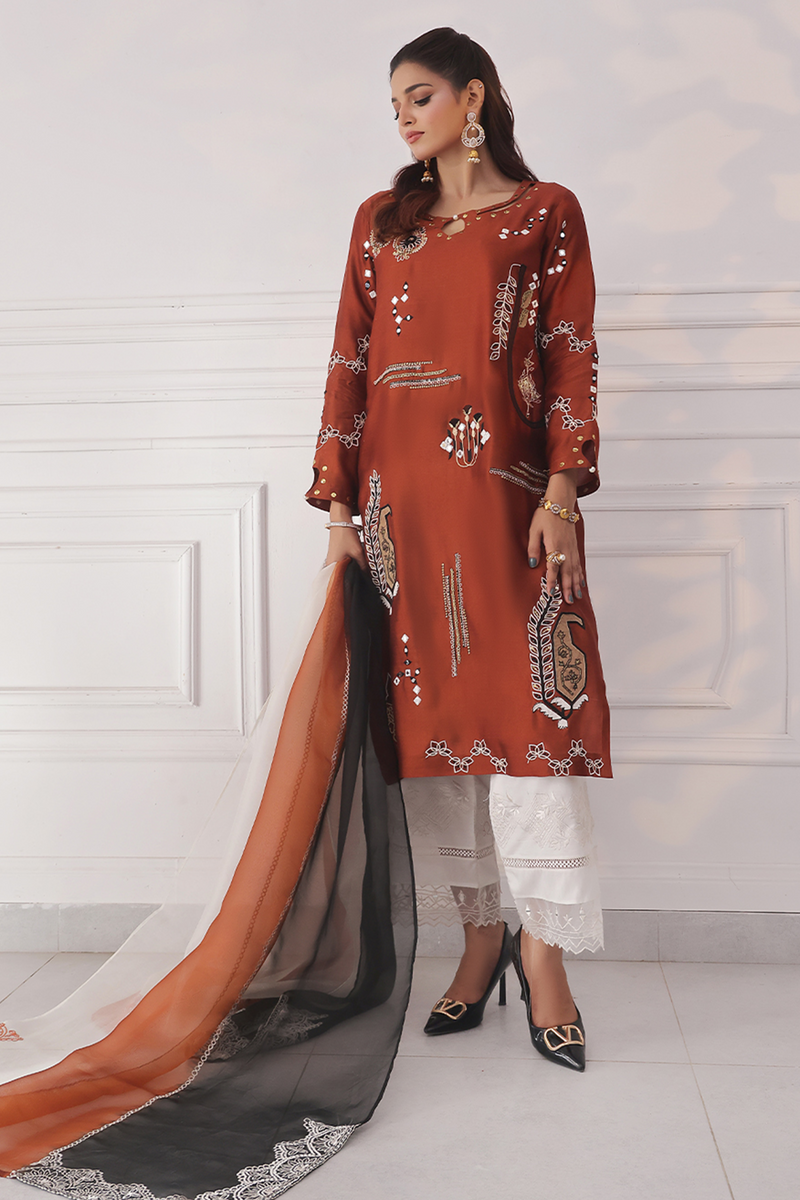 Mona Imran | Ayla Eid Edit | Raeesa by MONA IMRAN - Designer Dress  - Type : Ladies Clothes - Available at Libayah - 100% Original 