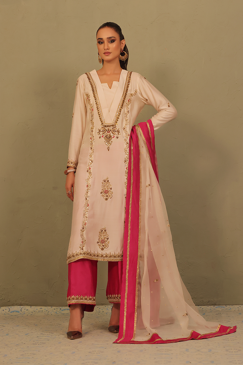 Mona Imran | Dilzaib Formals | Sahiba by Mona Imran - Designer Dress - Type: Ladies Clothes - Available at Libayah - 100% Original
