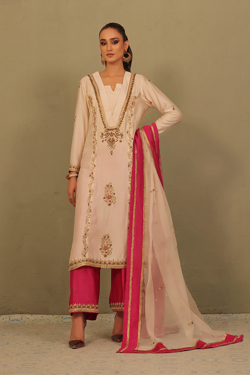 Mona Imran | Dilzaib Formals | Sahiba by Mona Imran - Designer Dress - Type: Ladies Clothes - Available at Libayah - 100% Original