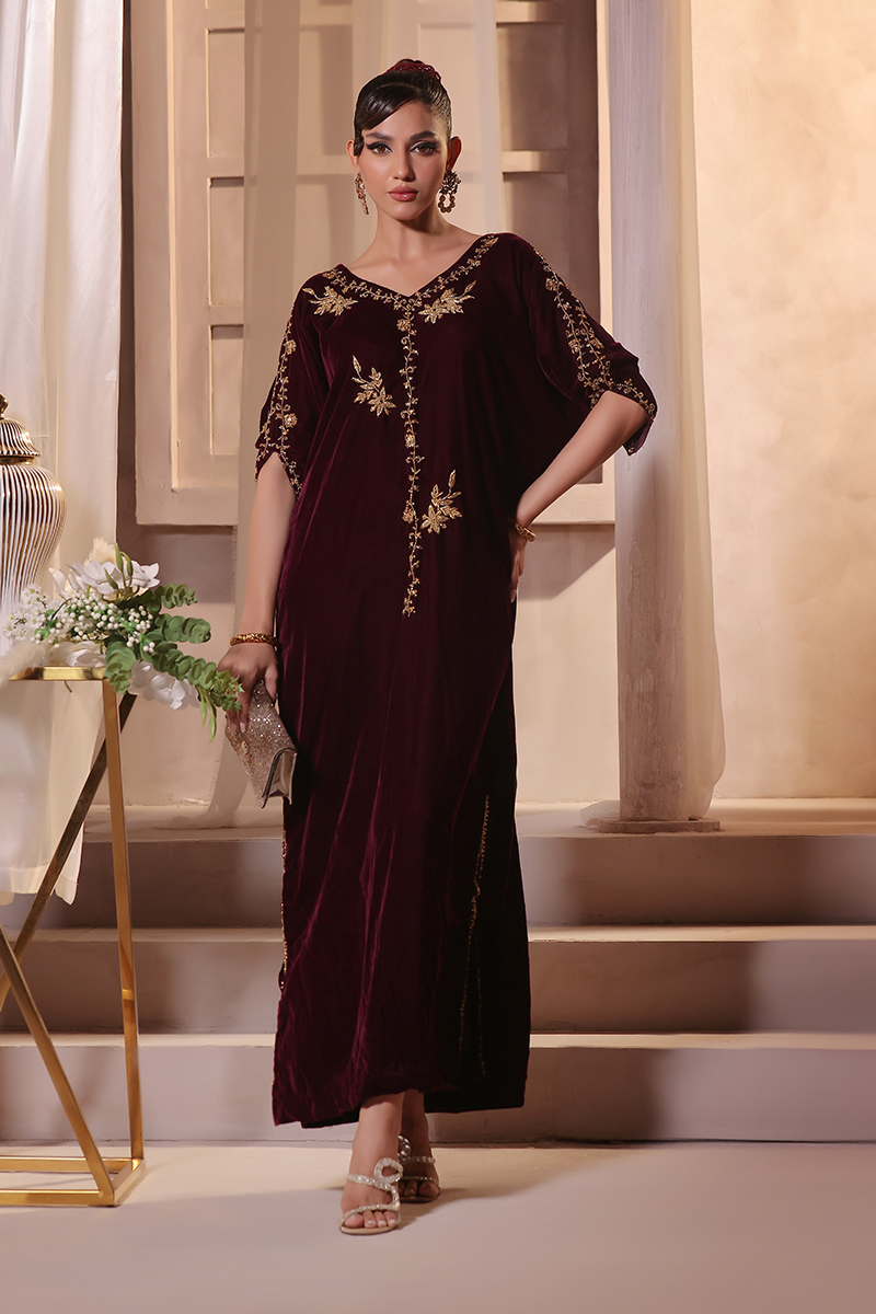 Mona Imran | Riona Velvet Affair | Rayana by Mona Imran - Designer Dress - Type: Ladies Clothes - Available at Libayah - 100% Original