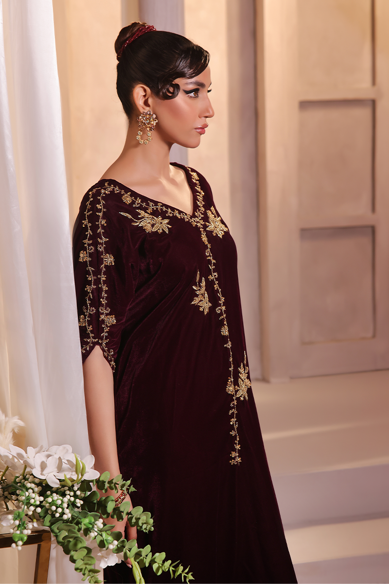 Mona Imran | Riona Velvet Affair | Rayana by Mona Imran - Designer Dress - Type: Ladies Clothes - Available at Libayah - 100% Original