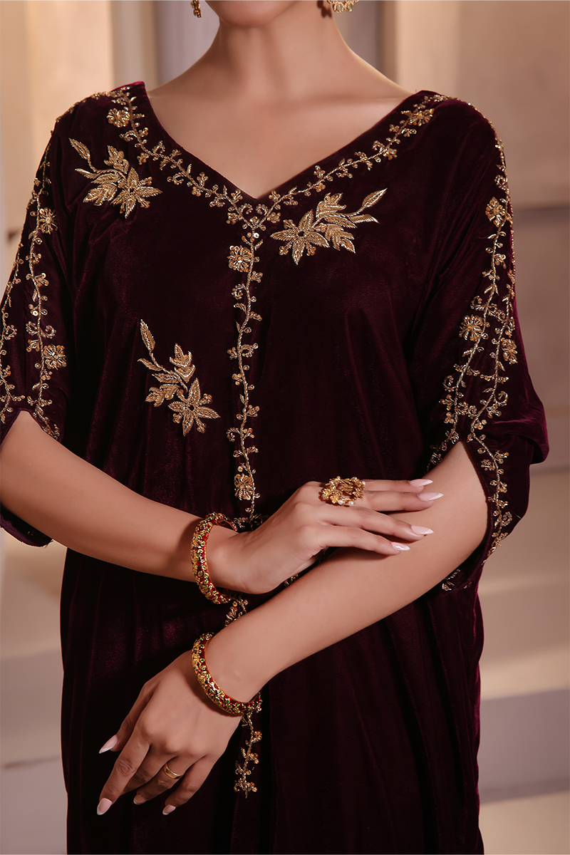 Mona Imran | Riona Velvet Affair | Rayana by Mona Imran - Designer Dress - Type: Ladies Clothes - Available at Libayah - 100% Original