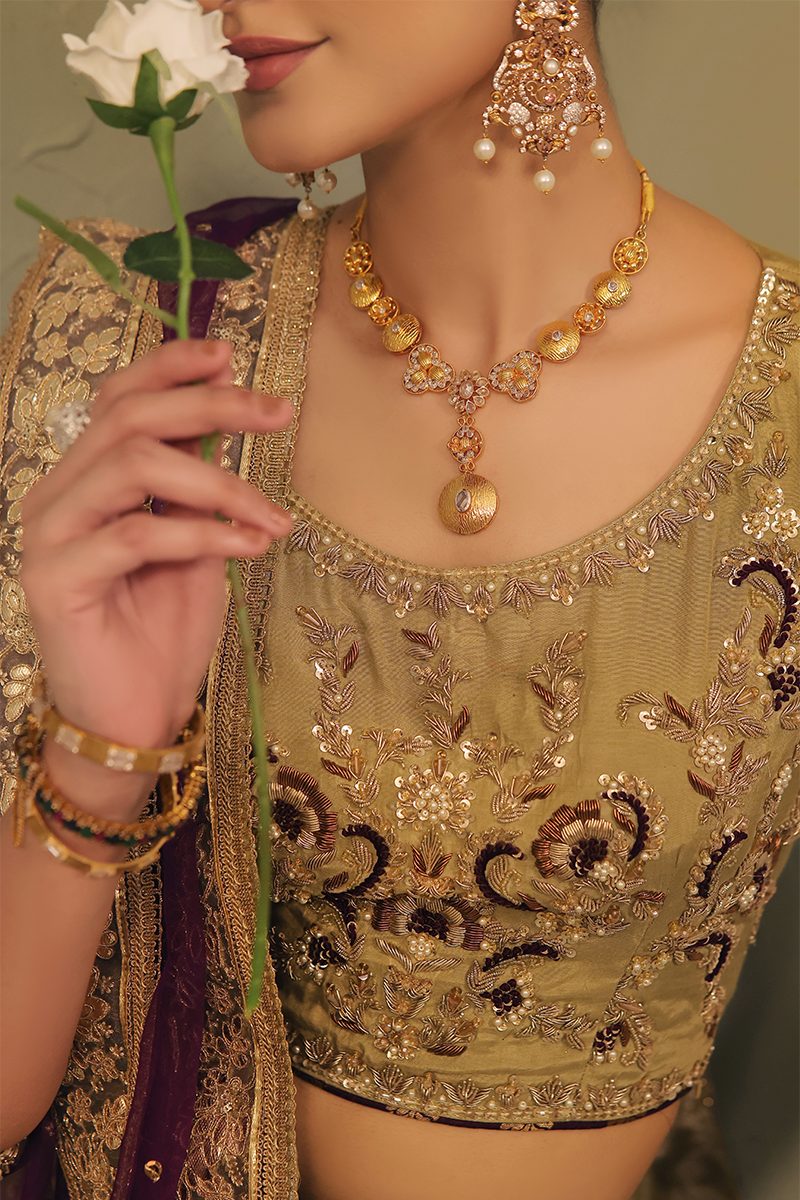 Mona Imran | Dilzaib Formals | Mahgul by Mona Imran - Designer Dress - Type: Ladies Clothes - Available at Libayah - 100% Original