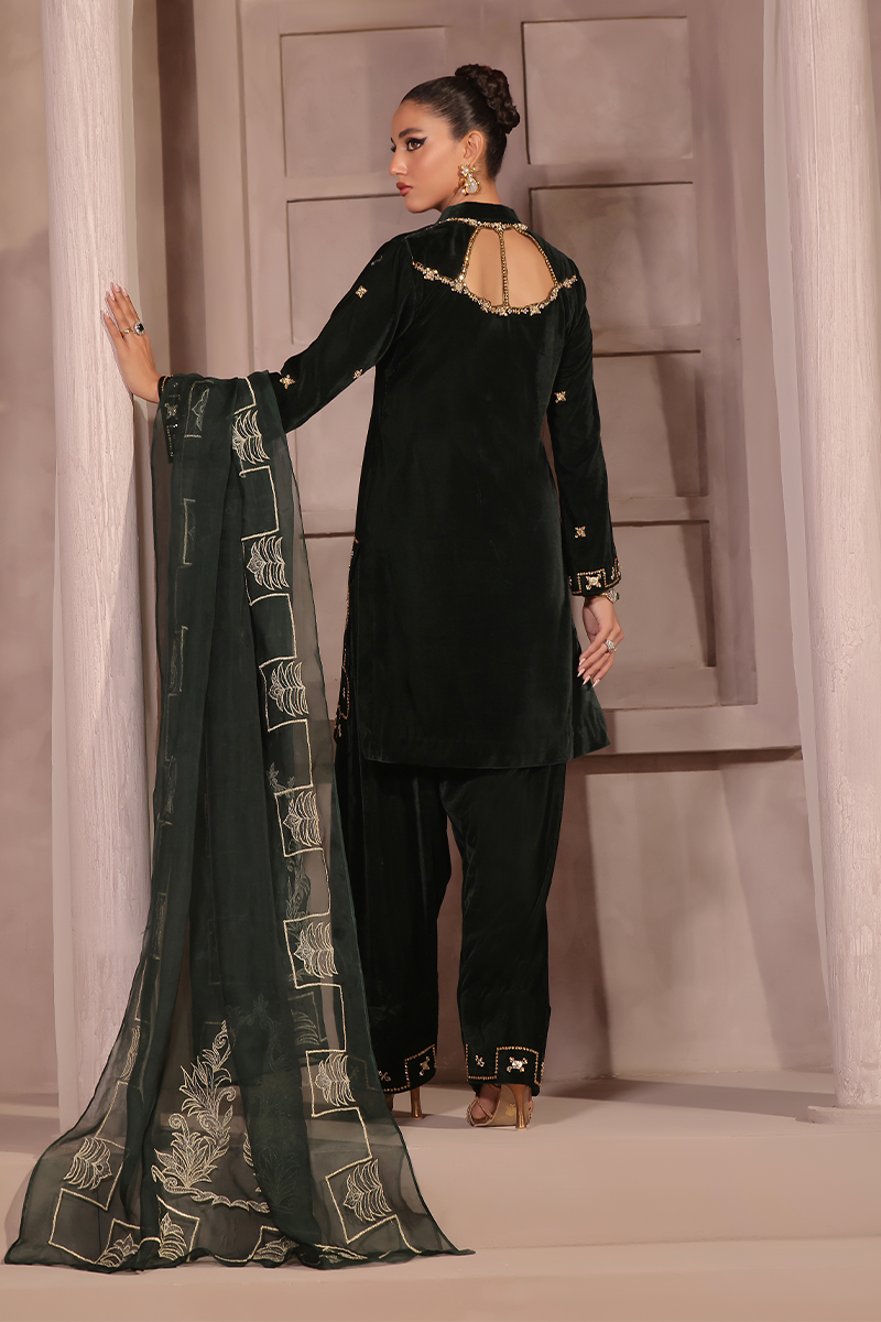 Mona Imran | Riona Velvet Affair | Hiraya by Mona Imran - Designer Dress - Type: Ladies Clothes - Available at Libayah - 100% Original