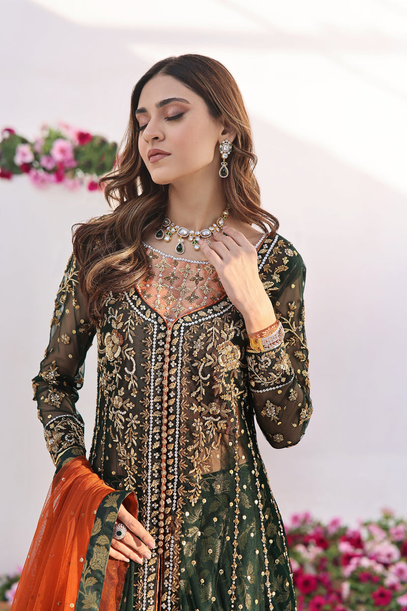 Mona Imran | Inara Wedding Formals | PARISTAN by Mona Imran - Designer Dress - Type: Ladies Clothes - Available at Libayah - 100% Original