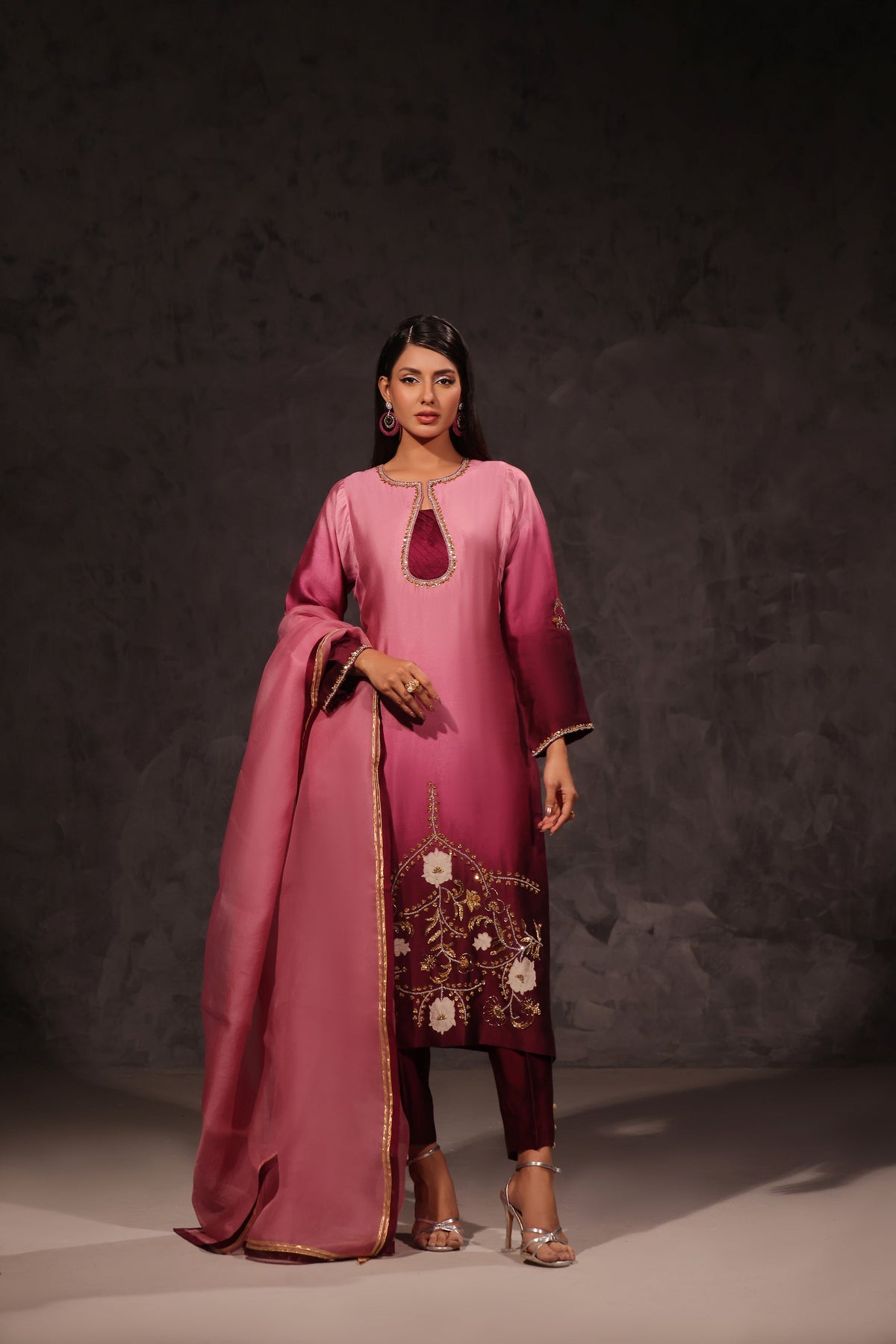 Mona Imran | Ezel Eid 25 |Maahru by Mona Imran - Designer Dress - Type: Ladies Clothes - Available at Libayah - 100% Original