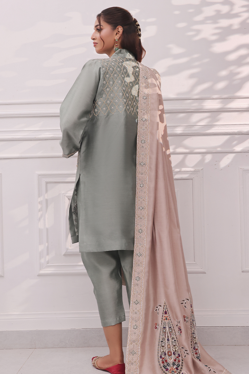 Mona Imran | Ayla Eid Edit | Mehrunisa by MONA IMRAN - Designer Dress  - Type : Ladies Clothes - Available at Libayah - 100% Original 