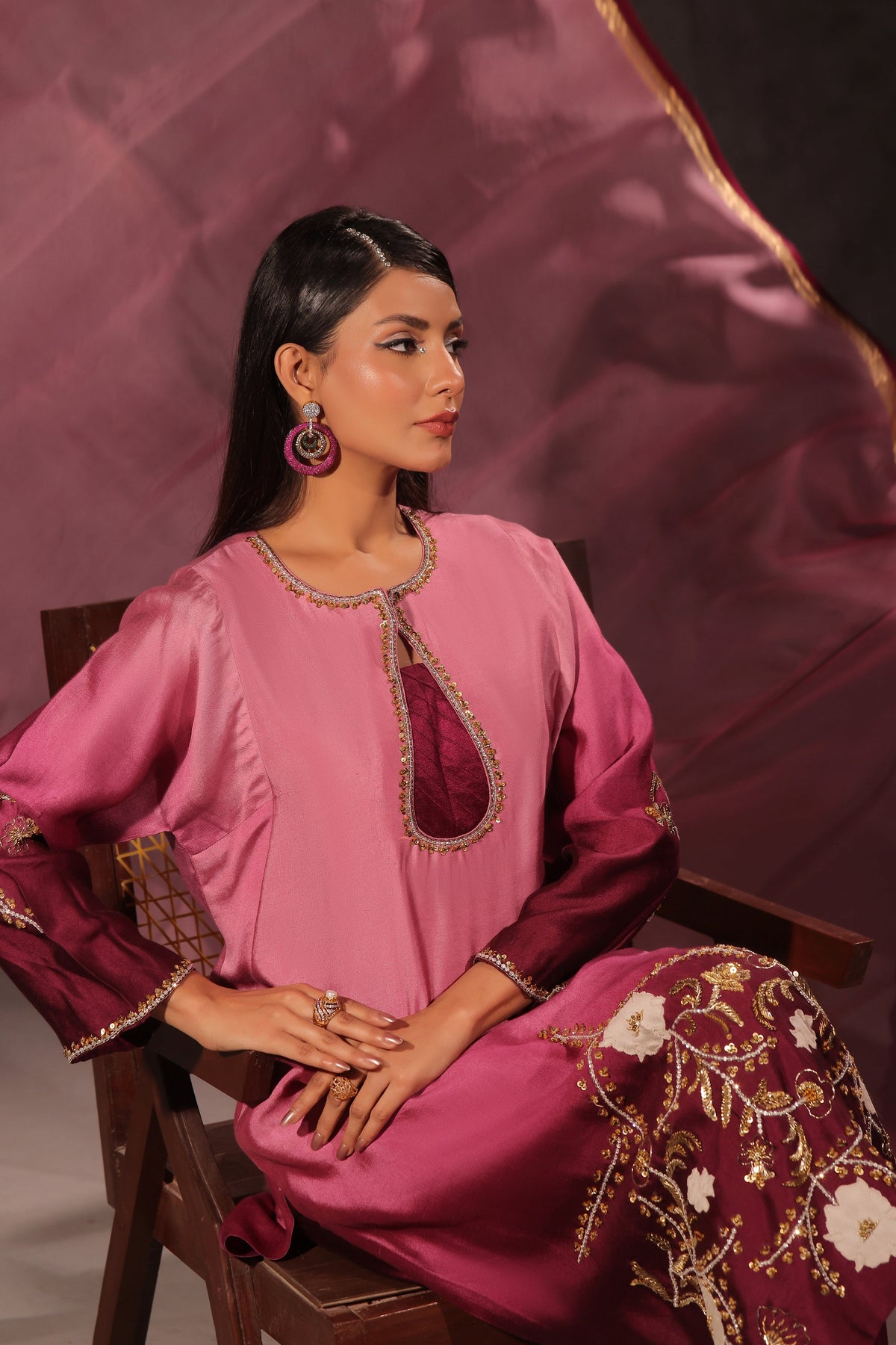 Mona Imran | Ezel Eid 25 |Maahru by Mona Imran - Designer Dress - Type: Ladies Clothes - Available at Libayah - 100% Original
