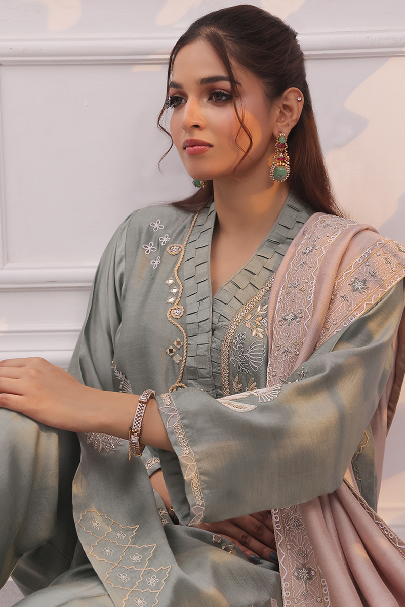 Mona Imran | Ayla Eid Edit | Mehrunisa by MONA IMRAN - Designer Dress  - Type : Ladies Clothes - Available at Libayah - 100% Original 