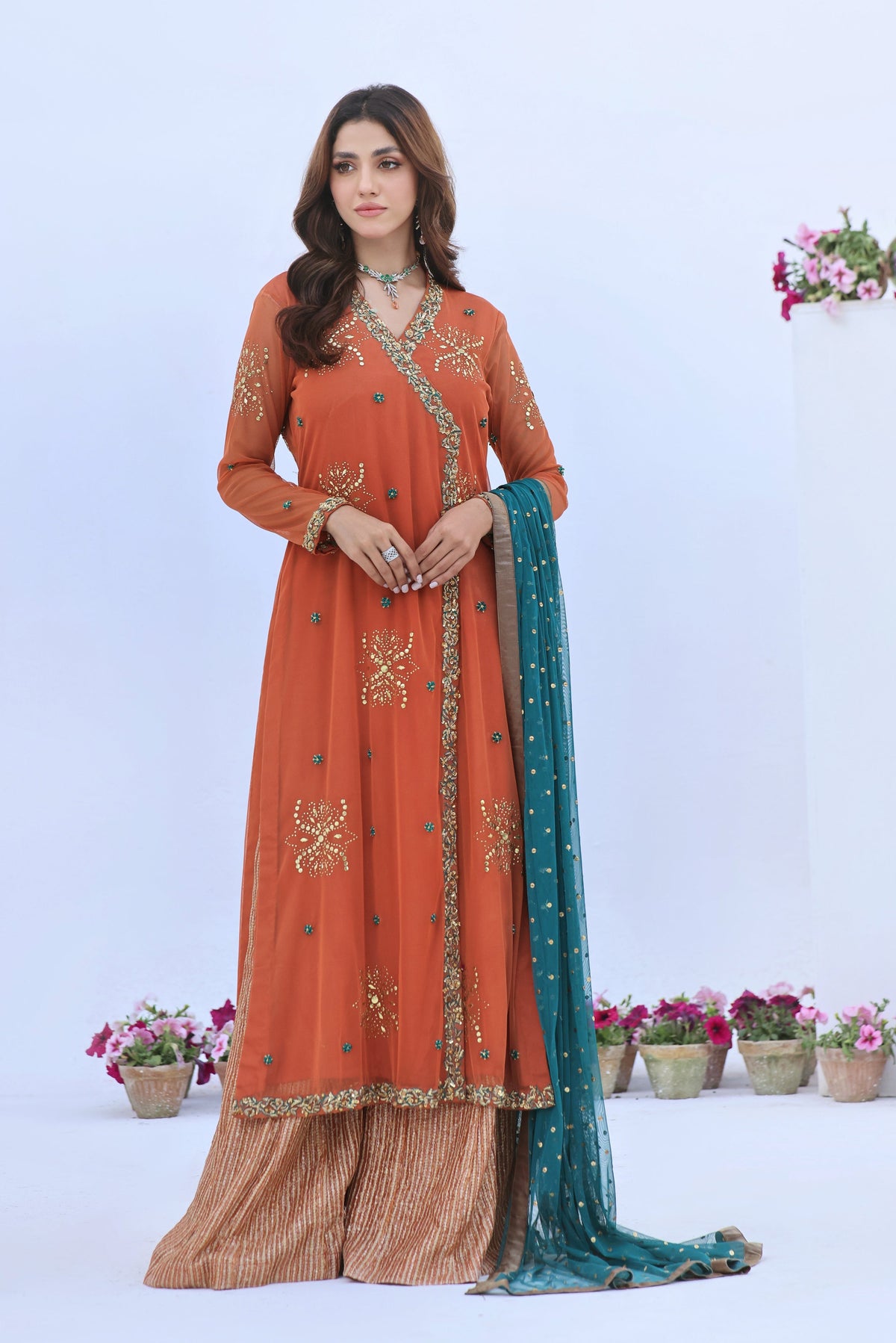 Mona Imran | Inara Wedding Formals | SANGRIA by Mona Imran - Designer Dress - Type: Ladies Clothes - Available at Libayah - 100% Original