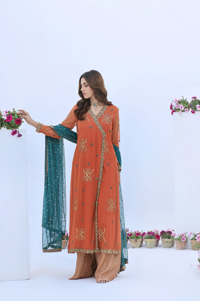 Mona Imran | Inara Wedding Formals | SANGRIA by Mona Imran - Designer Dress - Type: Ladies Clothes - Available at Libayah - 100% Original