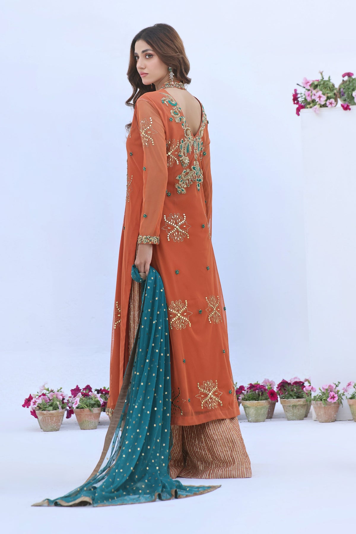 Mona Imran | Inara Wedding Formals | SANGRIA by Mona Imran - Designer Dress - Type: Ladies Clothes - Available at Libayah - 100% Original