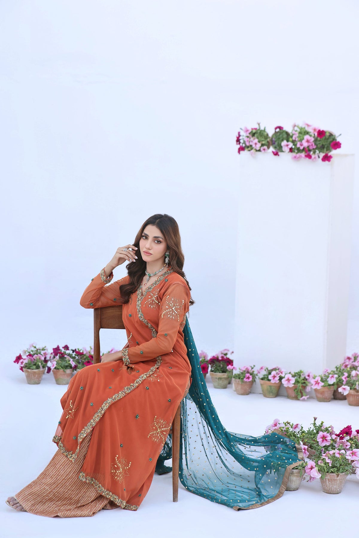 Mona Imran | Inara Wedding Formals | SANGRIA by Mona Imran - Designer Dress - Type: Ladies Clothes - Available at Libayah - 100% Original