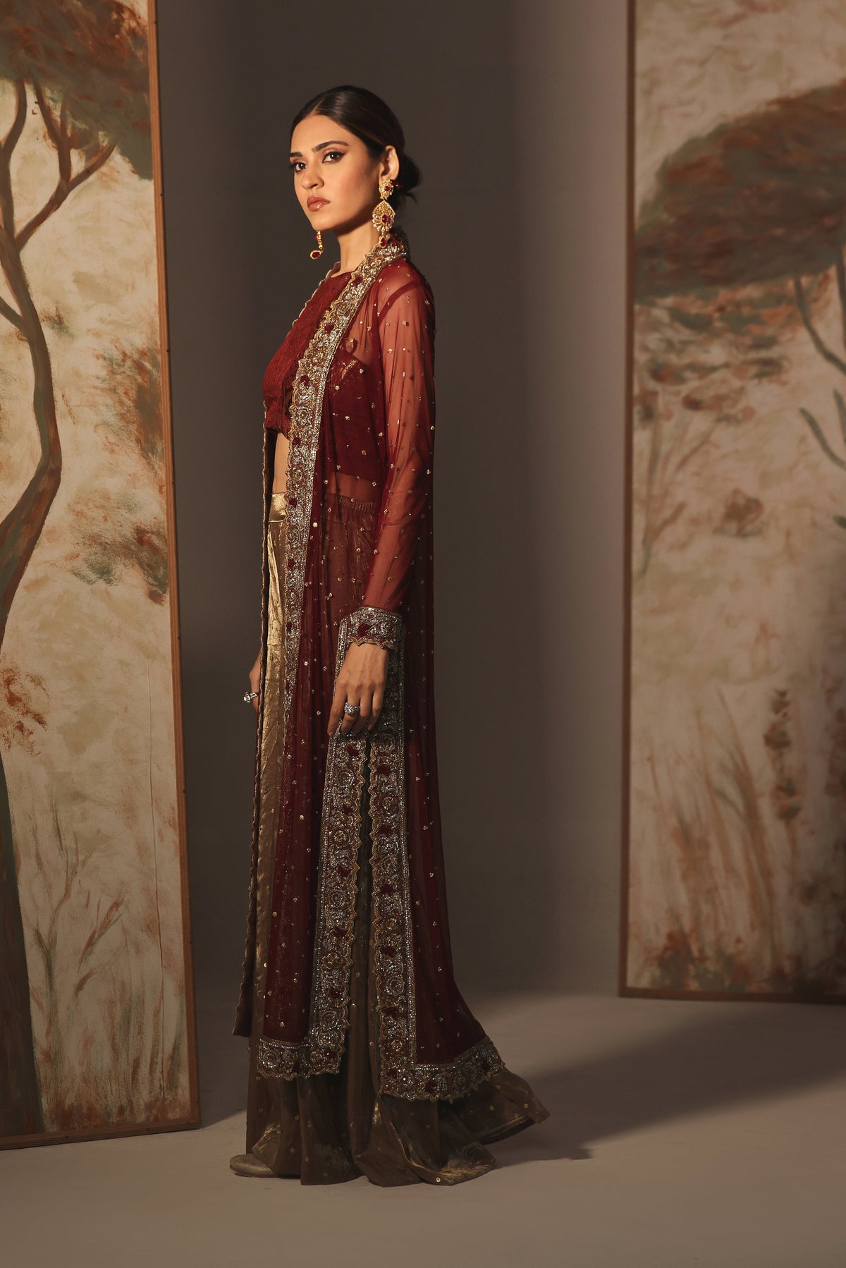 Mona Imran | Amaya Wedding Formals | GULABPOSH by Mona Imran - Designer Dress - Type: Ladies Clothes - Available at Libayah - 100% Original