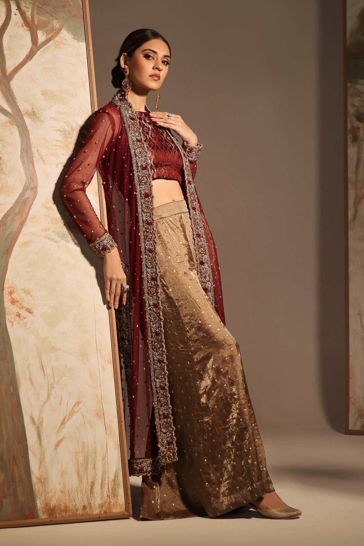 Mona Imran | Amaya Wedding Formals | GULABPOSH by Mona Imran - Designer Dress - Type: Ladies Clothes - Available at Libayah - 100% Original