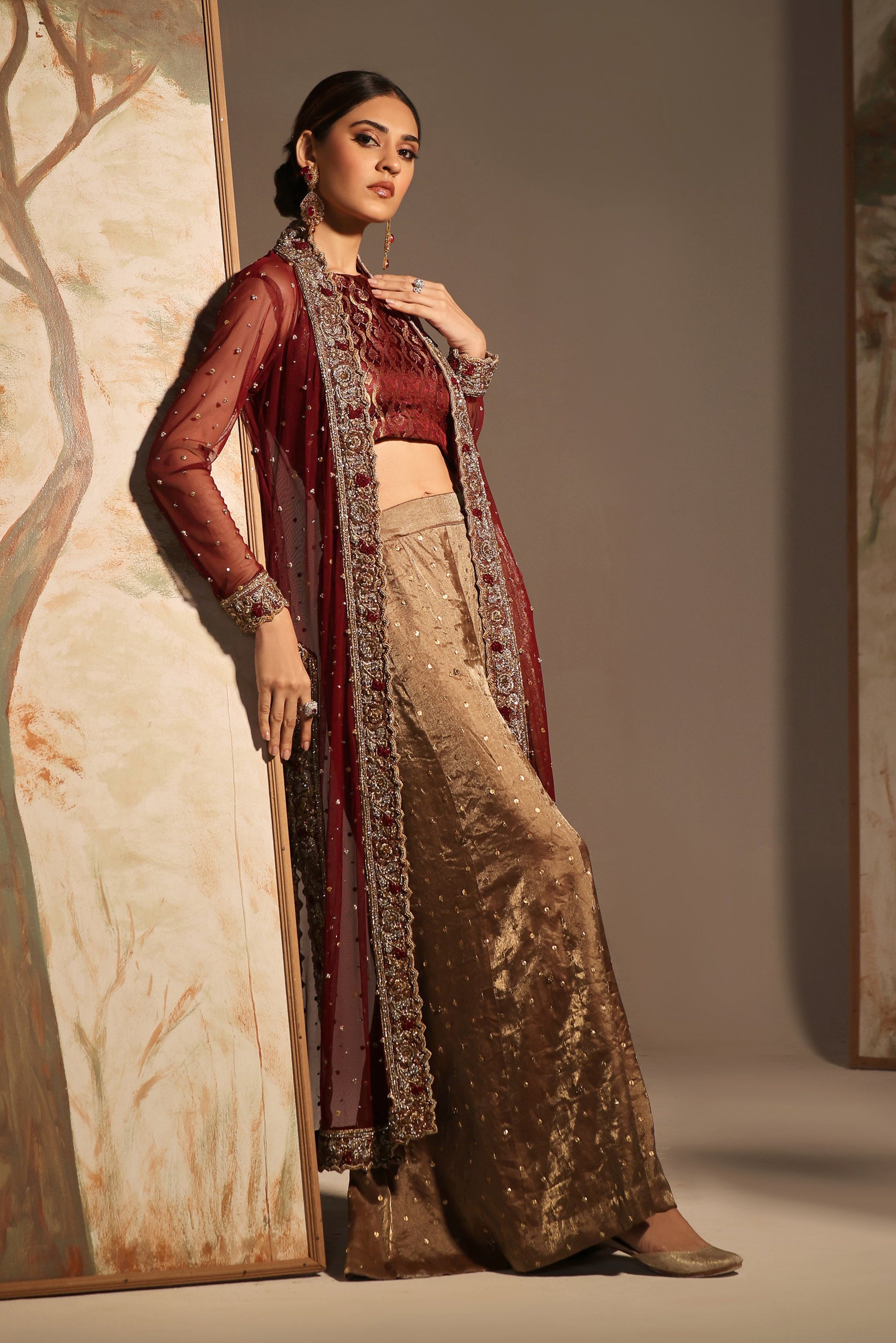 Mona Imran | Amaya Wedding Formals | GULABPOSH by Mona Imran - Designer Dress - Type: Ladies Clothes - Available at Libayah - 100% Original
