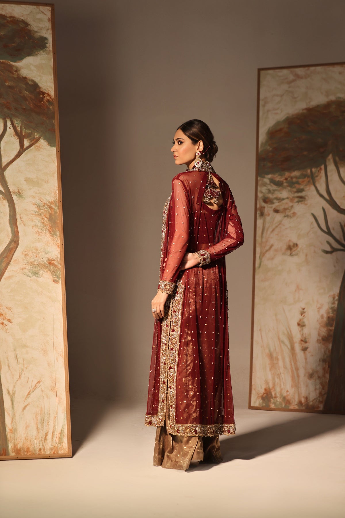 Mona Imran | Amaya Wedding Formals | GULABPOSH by Mona Imran - Designer Dress - Type: Ladies Clothes - Available at Libayah - 100% Original