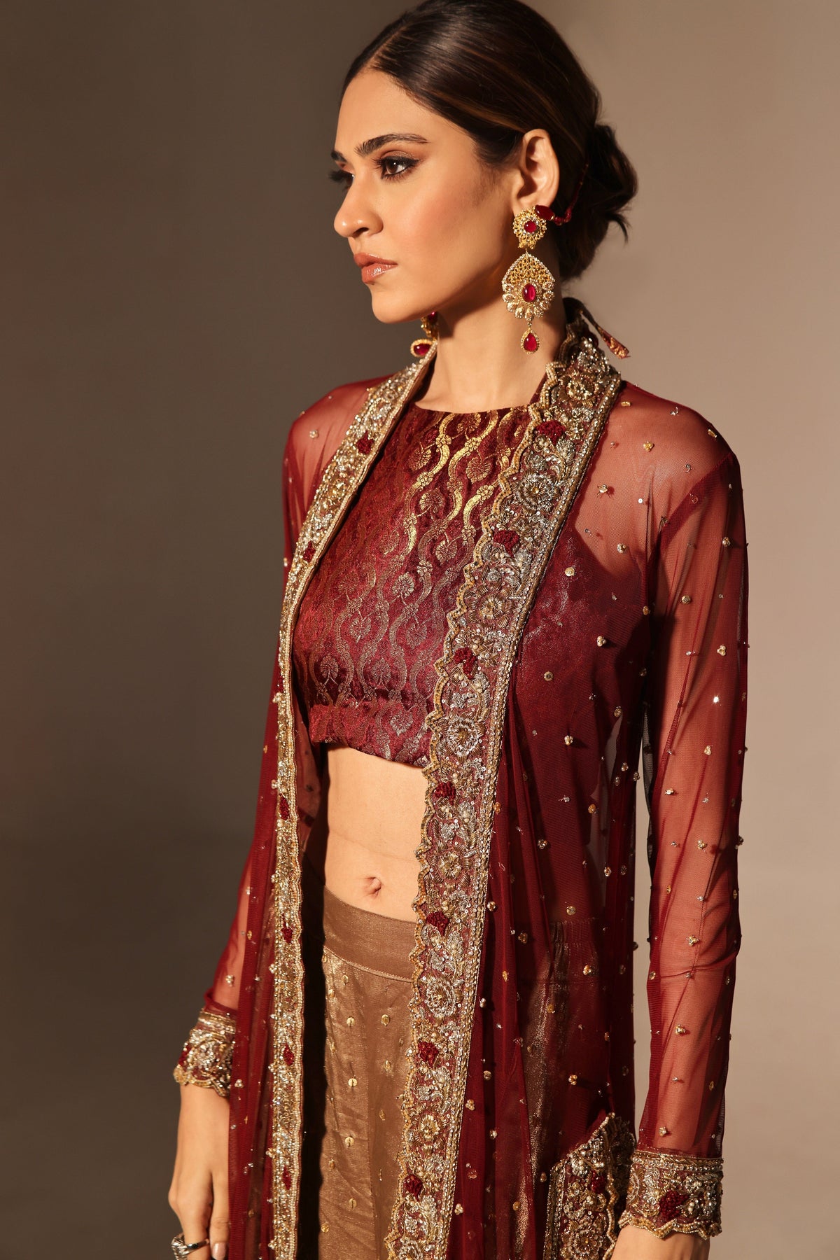 Mona Imran | Amaya Wedding Formals | GULABPOSH by Mona Imran - Designer Dress - Type: Ladies Clothes - Available at Libayah - 100% Original