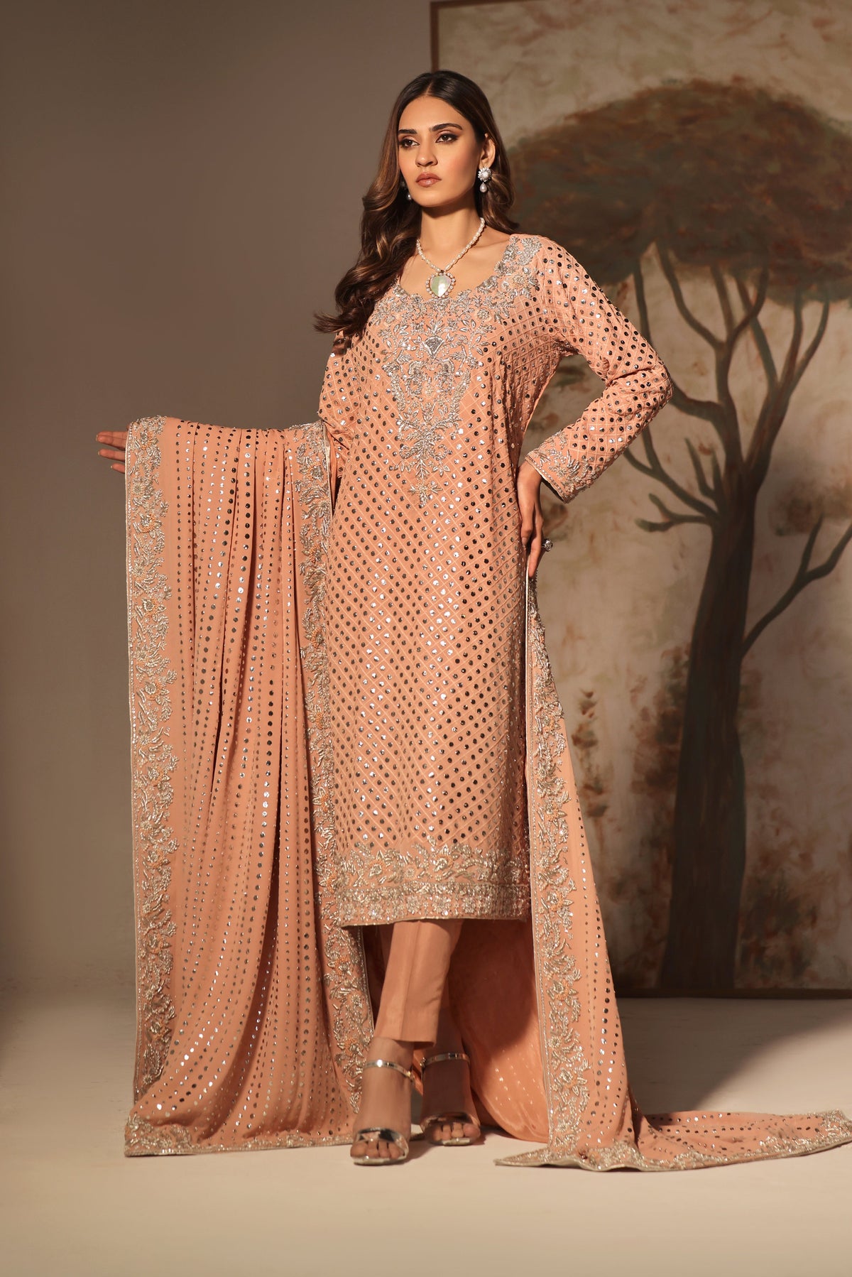 Mona Imran | Amaya Wedding Formals | ROSA by Mona Imran - Designer Dress - Type: Ladies Clothes - Available at Libayah - 100% Original