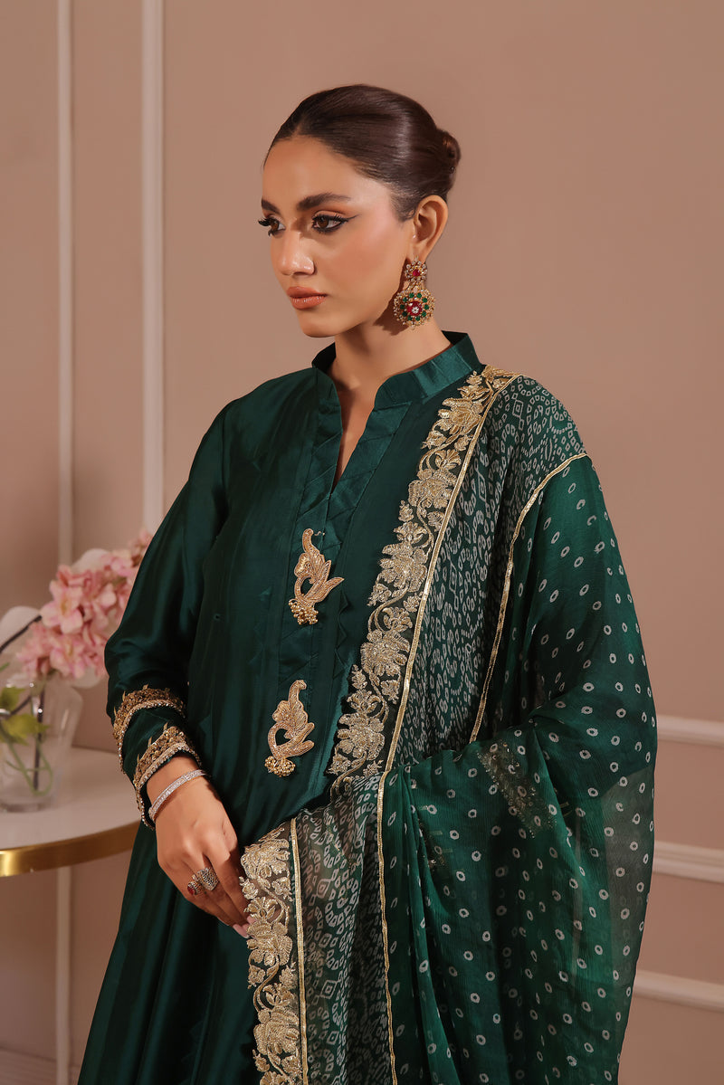 Wahaj M Khan | Banno Formals | JADE CLASSIC BANO2 KALIDAR by Wahaj M Khan - Designer Dress - Type: Ladies Clothes - Available at Libayah - 100% Original