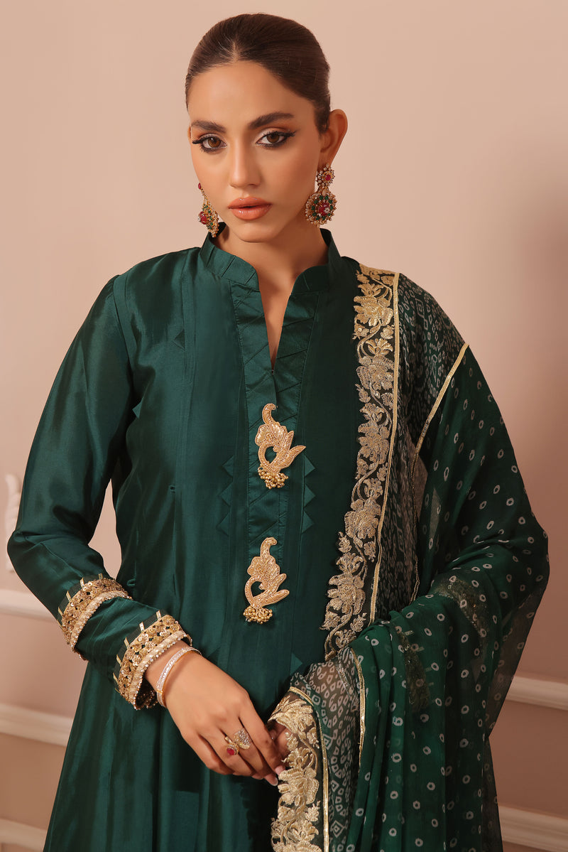 Wahaj M Khan | Banno Formals | JADE CLASSIC BANO2 KALIDAR by Wahaj M Khan - Designer Dress - Type: Ladies Clothes - Available at Libayah - 100% Original