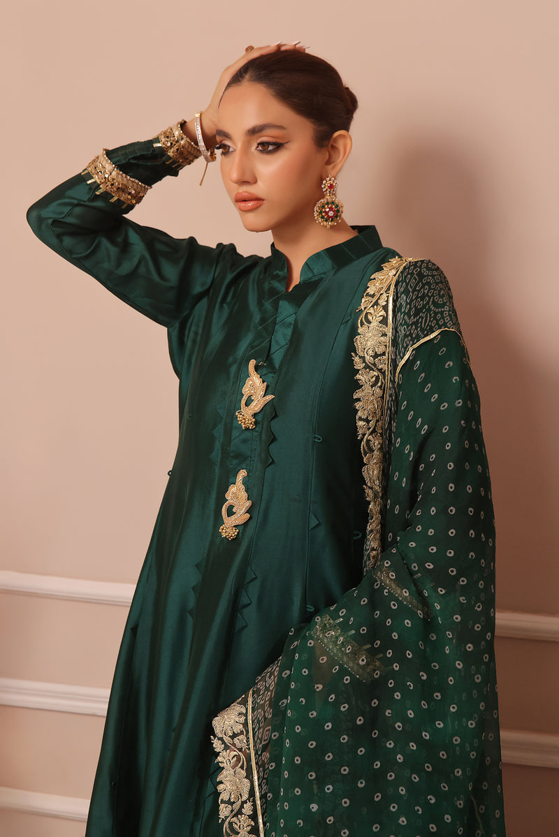 Wahaj M Khan | Banno Formals | JADE CLASSIC BANO2 KALIDAR by Wahaj M Khan - Designer Dress - Type: Ladies Clothes - Available at Libayah - 100% Original