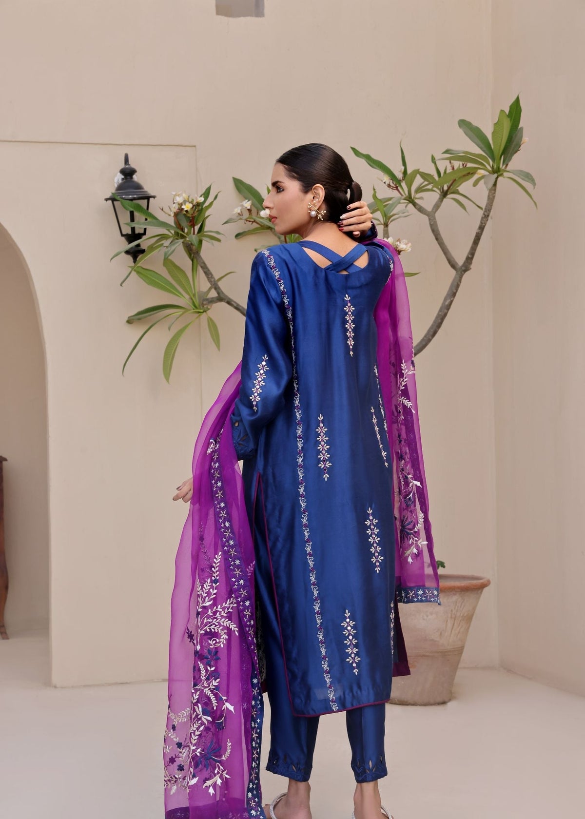 Mona Imran | Saiba Wedding Formal | HUSNA by Mona Imran - Designer Dress - Type: Ladies Clothes - Available at Libayah - 100% Original
