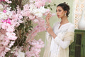 Wahajmkhan | Sitara Formals | WHITE BODICE OUTFIT by Wahaj M.Khan - Designer Dress - Type: Ladies Clothes - Available at Libayah - 100% Original
