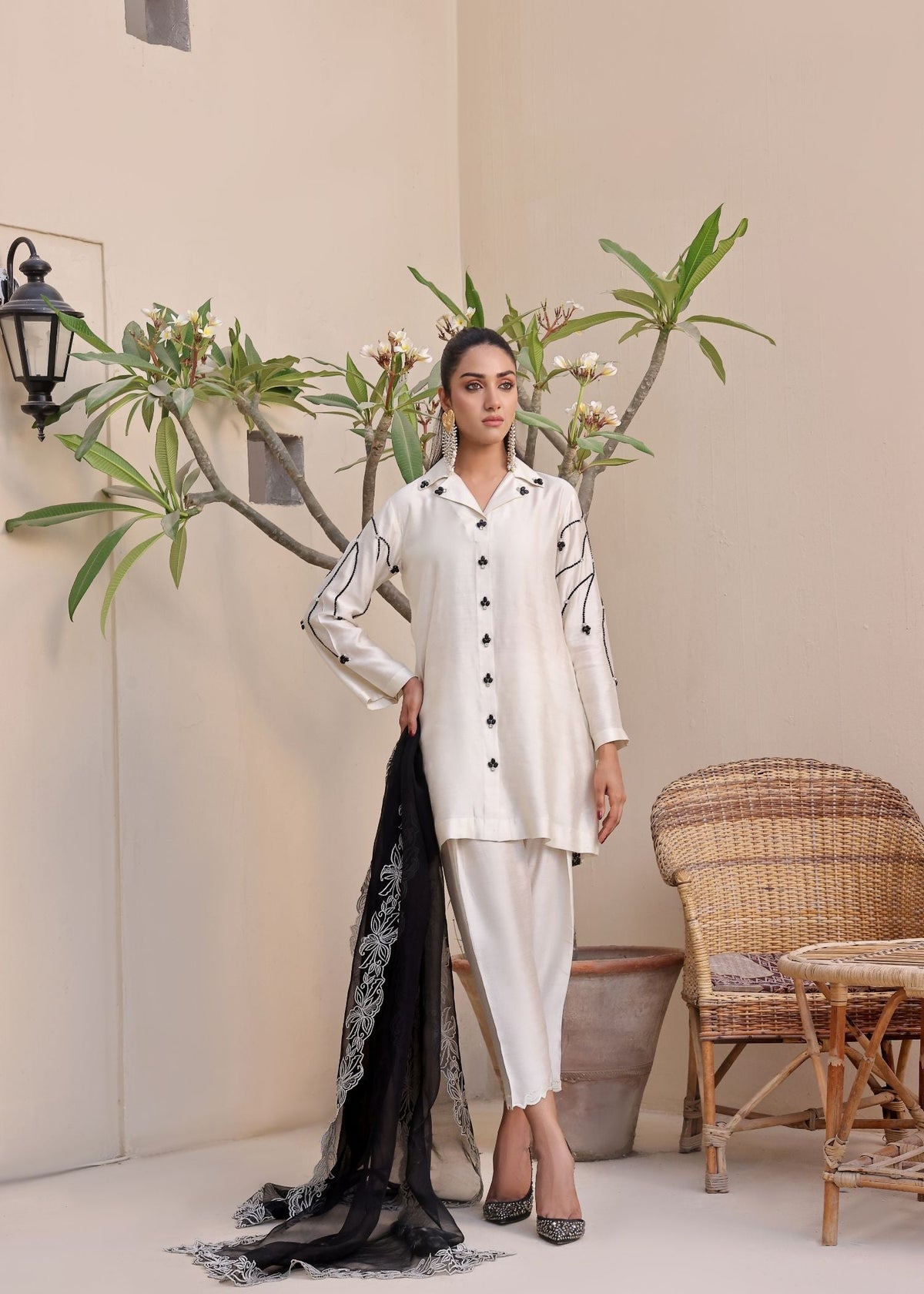 Mona Imran | Saiba Wedding Formal | NOOR by Mona Imran - Designer Dress - Type: Ladies Clothes - Available at Libayah - 100% Original