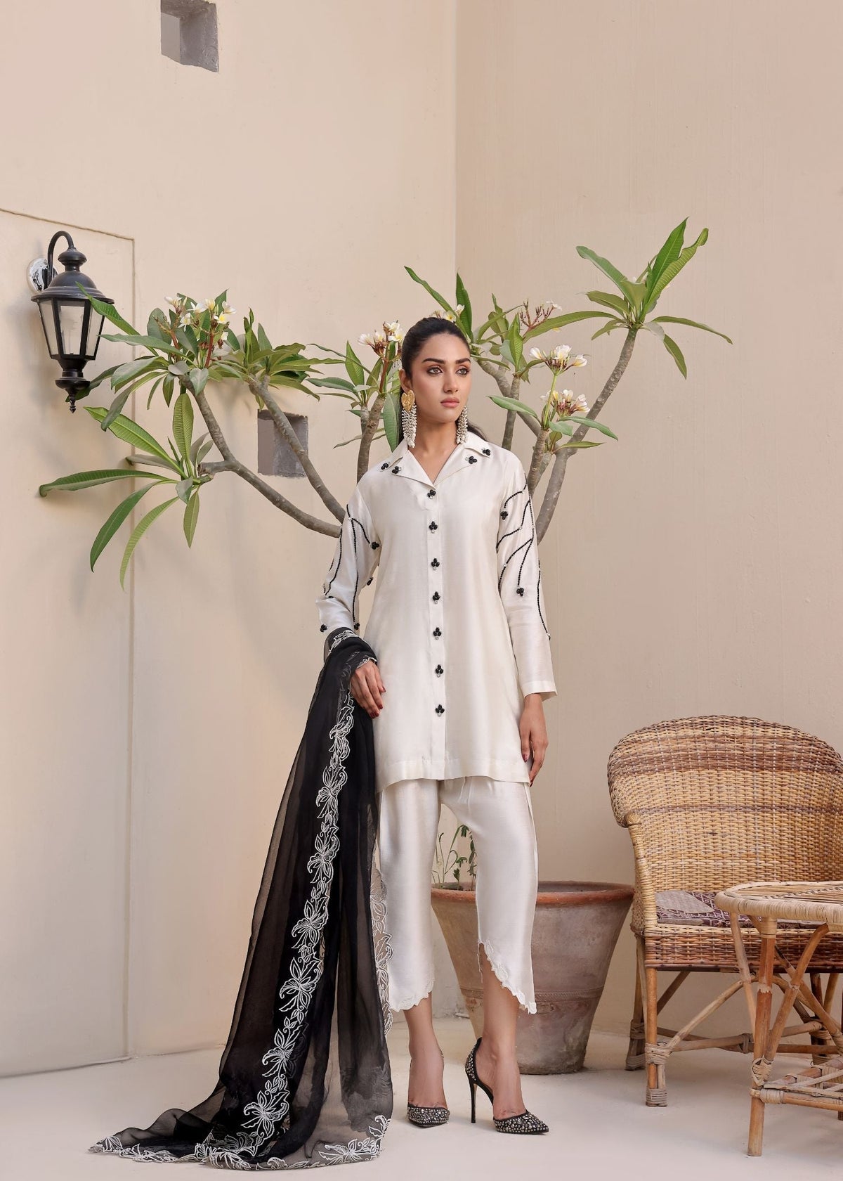 Mona Imran | Saiba Wedding Formal | NOOR by Mona Imran - Designer Dress - Type: Ladies Clothes - Available at Libayah - 100% Original